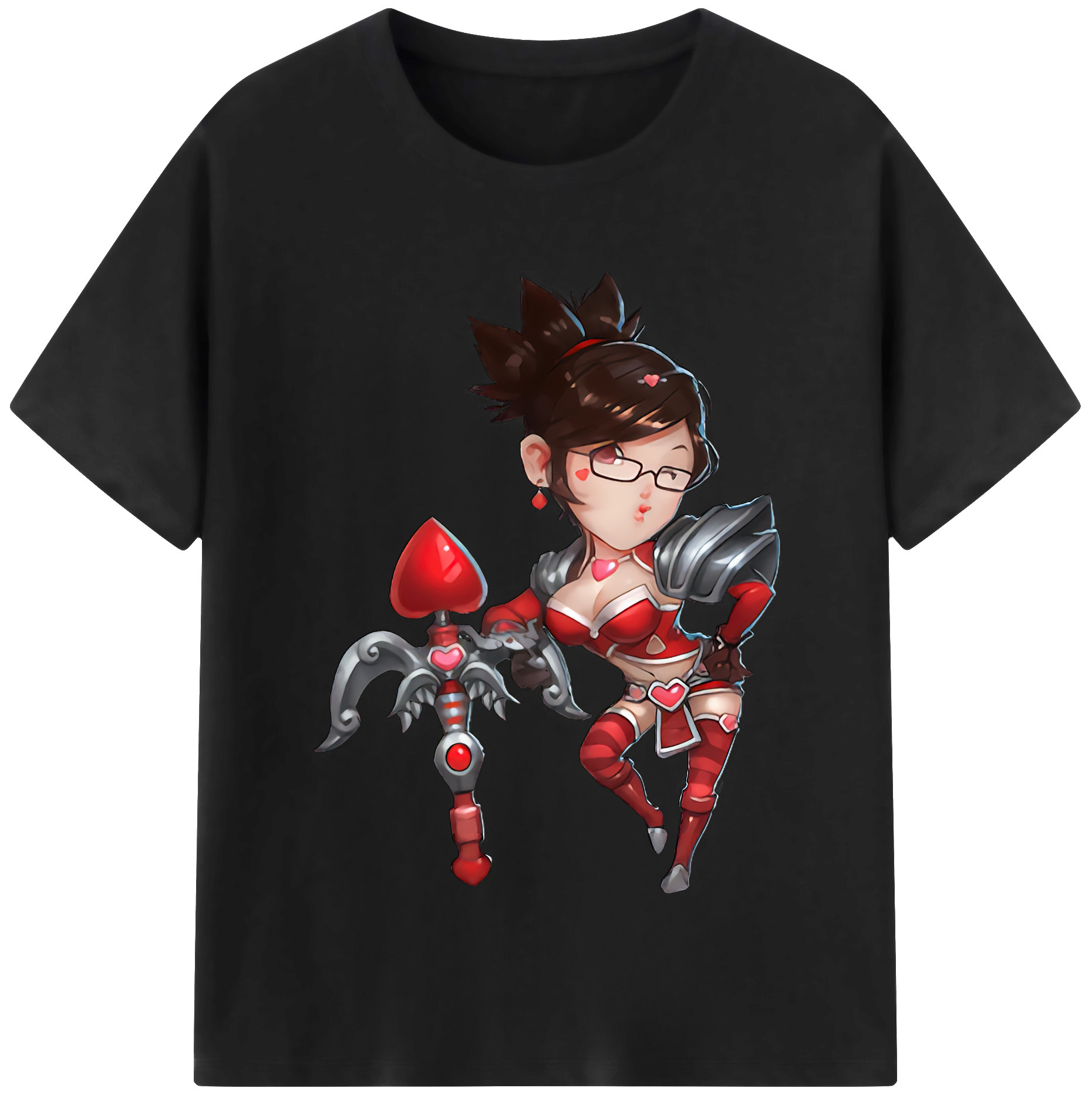 リーグ・オブ・レジェンド League of Legends LOL 綿100％半袖Tシャツ（フロントプリント）