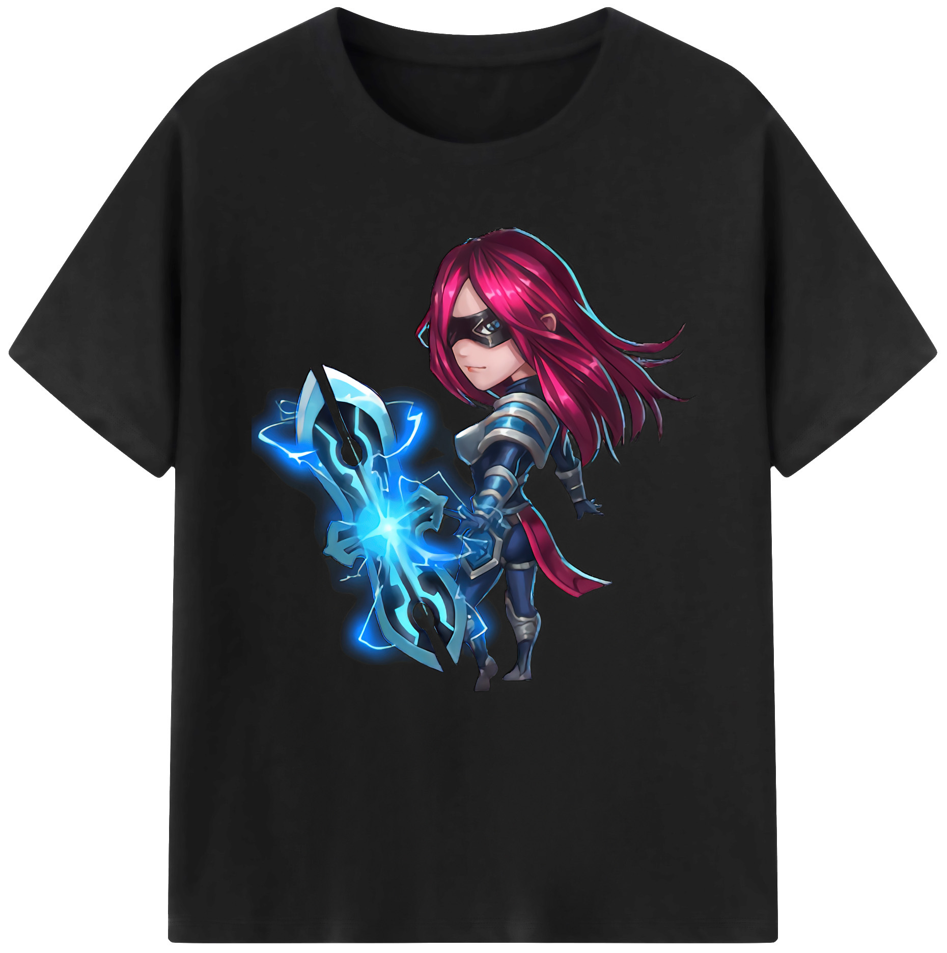 リーグ・オブ・レジェンド League of Legends LOL 綿100％半袖Tシャツ（フロントプリント）