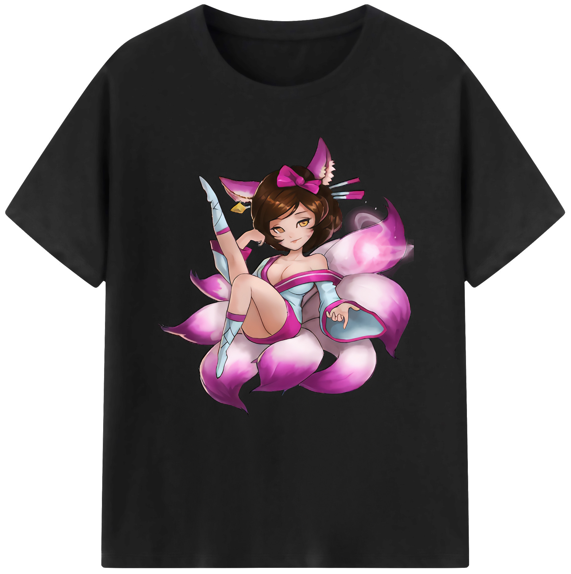 リーグ・オブ・レジェンド League of Legends LOL 綿100％半袖Tシャツ（フロントプリント）