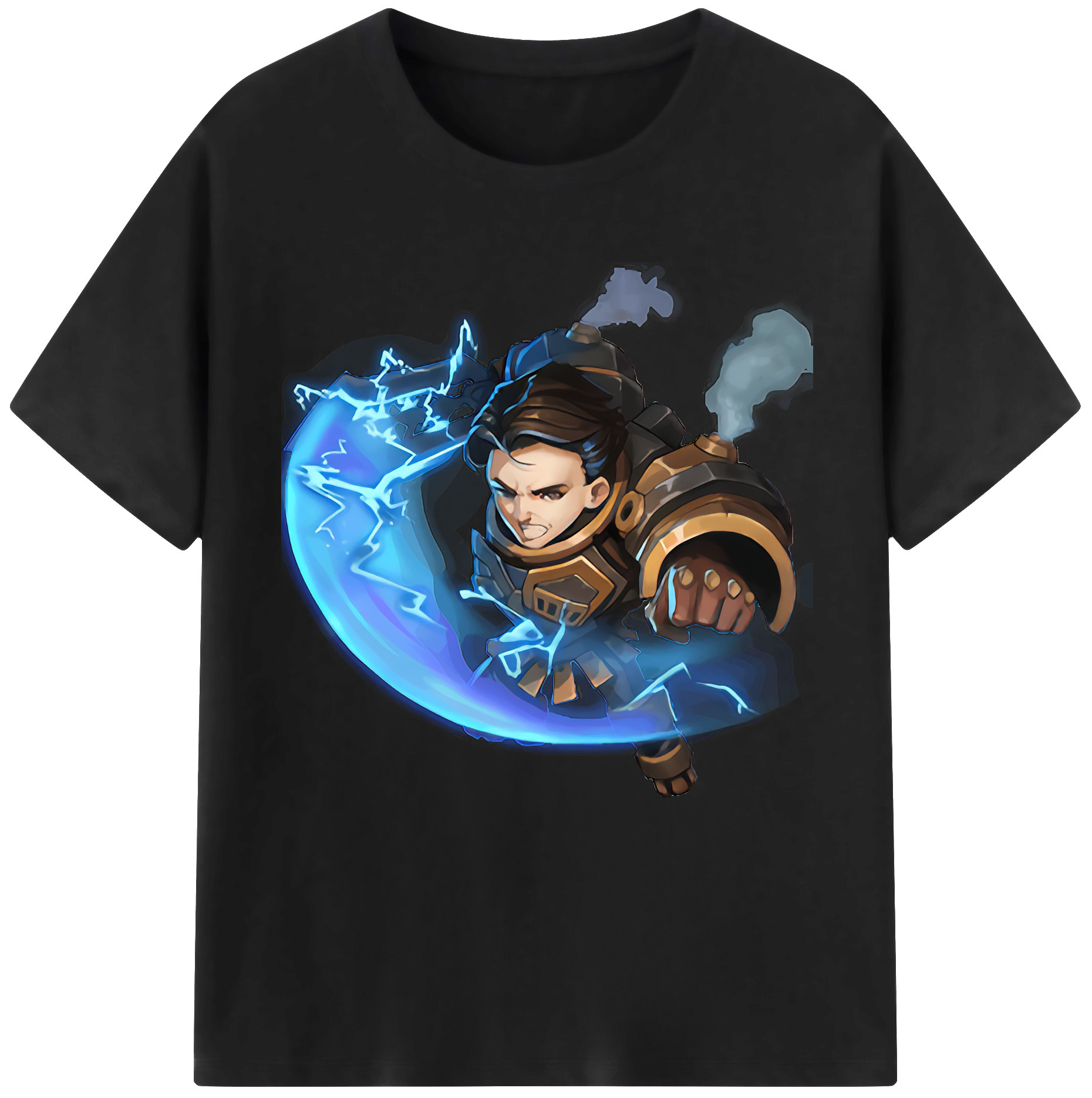 リーグ・オブ・レジェンド League of Legends LOL 綿100％半袖Tシャツ（フロントプリント）