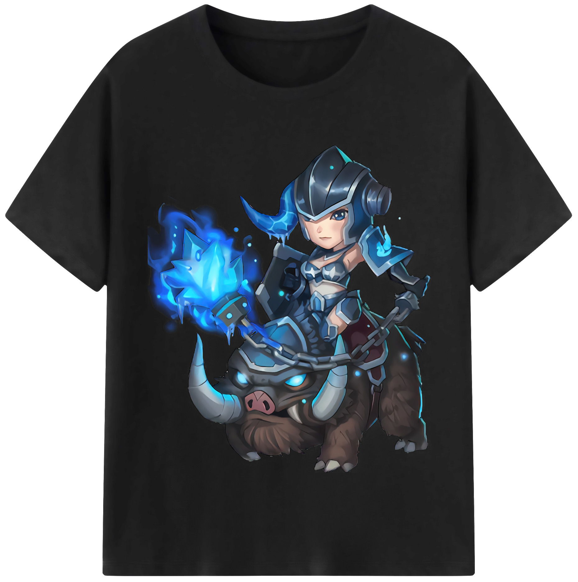 リーグ・オブ・レジェンド League of Legends LOL 綿100％半袖Tシャツ（フロントプリント）