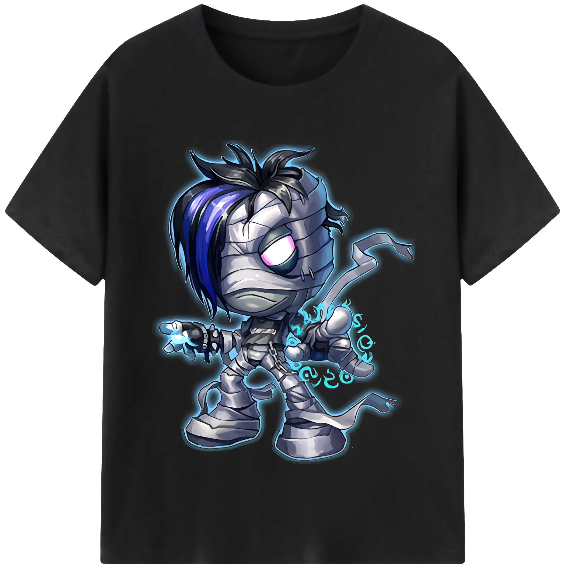 リーグ・オブ・レジェンド League of Legends LOL 綿100％半袖Tシャツ（フロントプリント）
