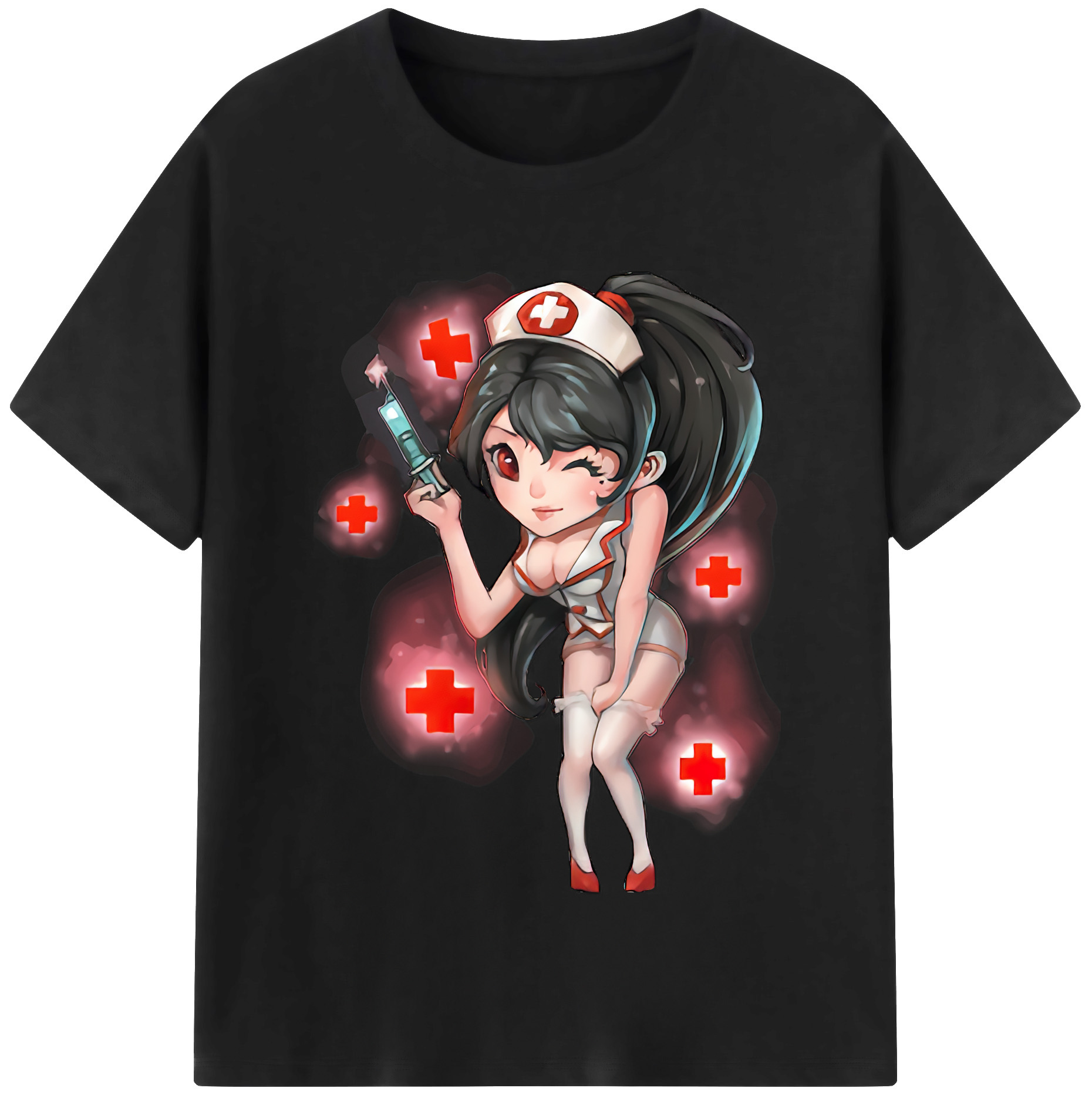 リーグ・オブ・レジェンド League of Legends LOL 綿100％半袖Tシャツ（フロントプリント）