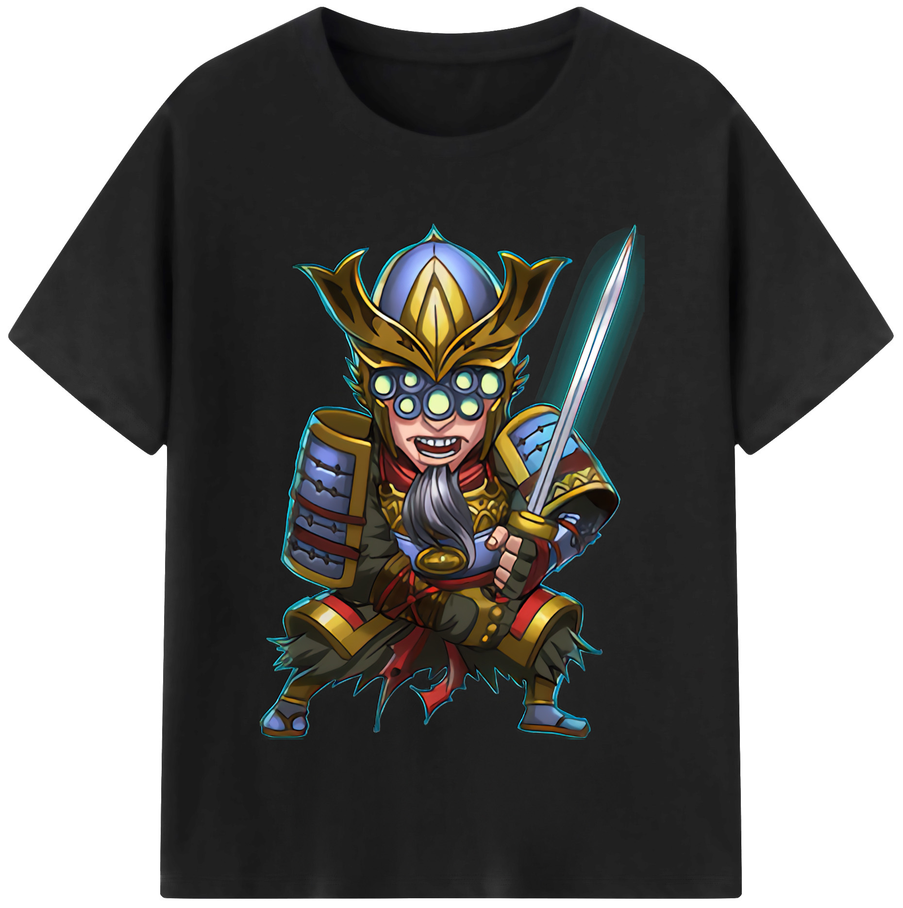 リーグ・オブ・レジェンド League of Legends LOL 綿100％半袖Tシャツ（フロントプリント）