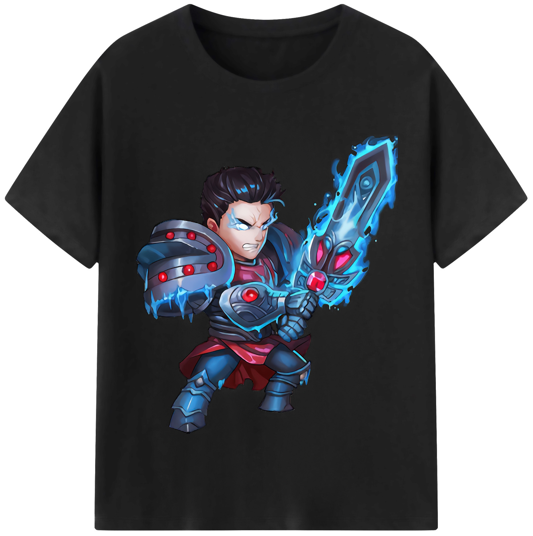 リーグ・オブ・レジェンド League of Legends LOL 綿100％半袖Tシャツ（フロントプリント）