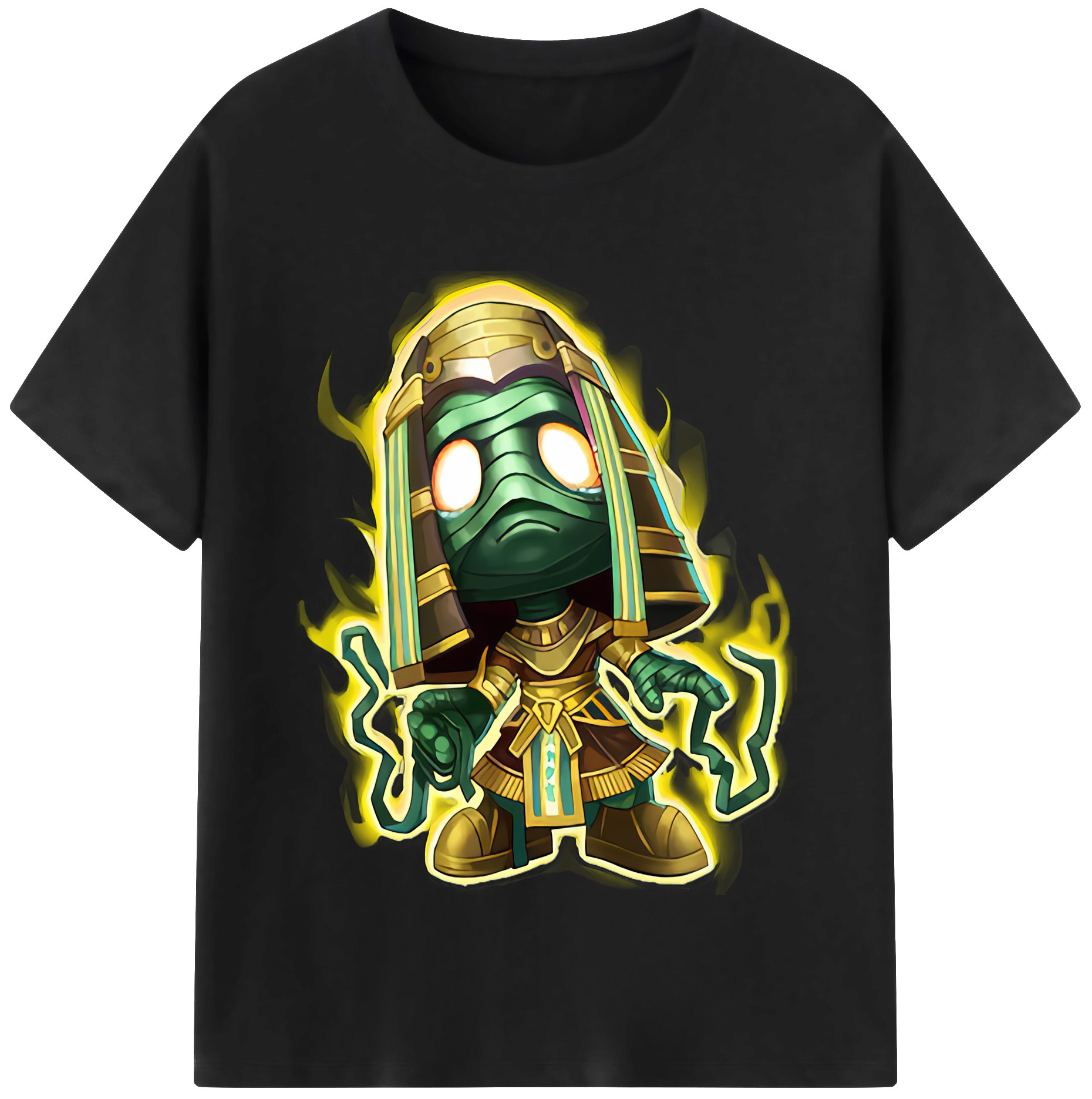 リーグ・オブ・レジェンド League of Legends LOL 綿100％半袖Tシャツ（フロントプリント）