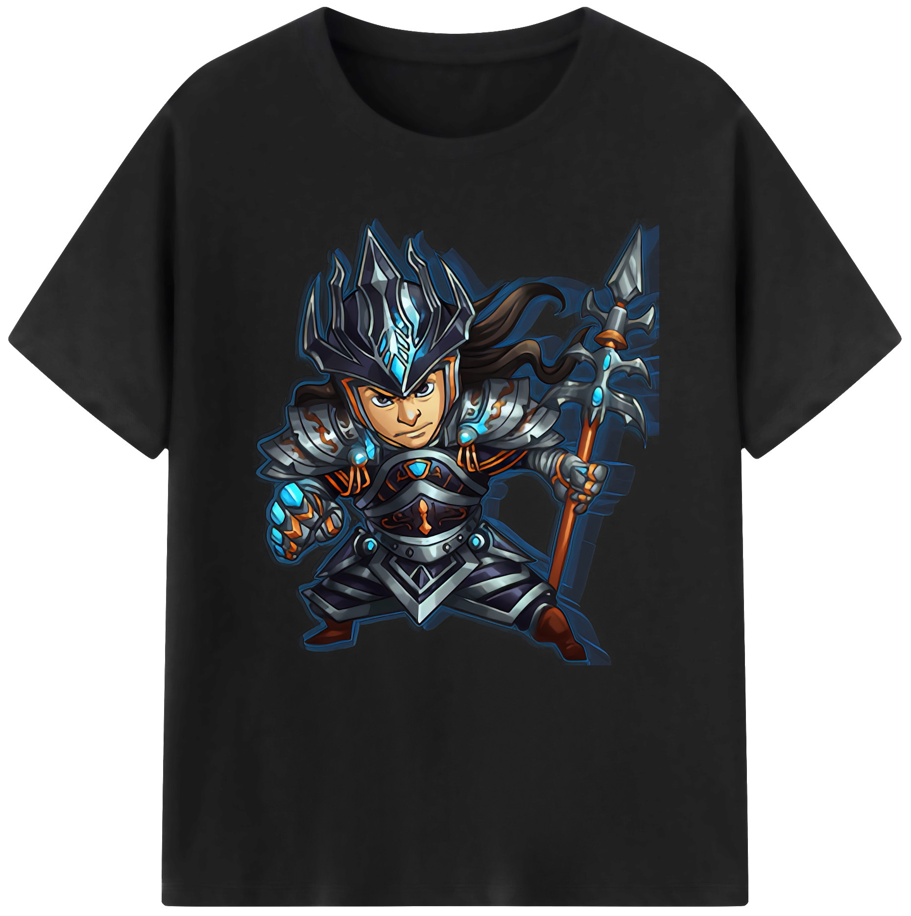 リーグ・オブ・レジェンド League of Legends LOL 綿100％半袖Tシャツ（フロントプリント）