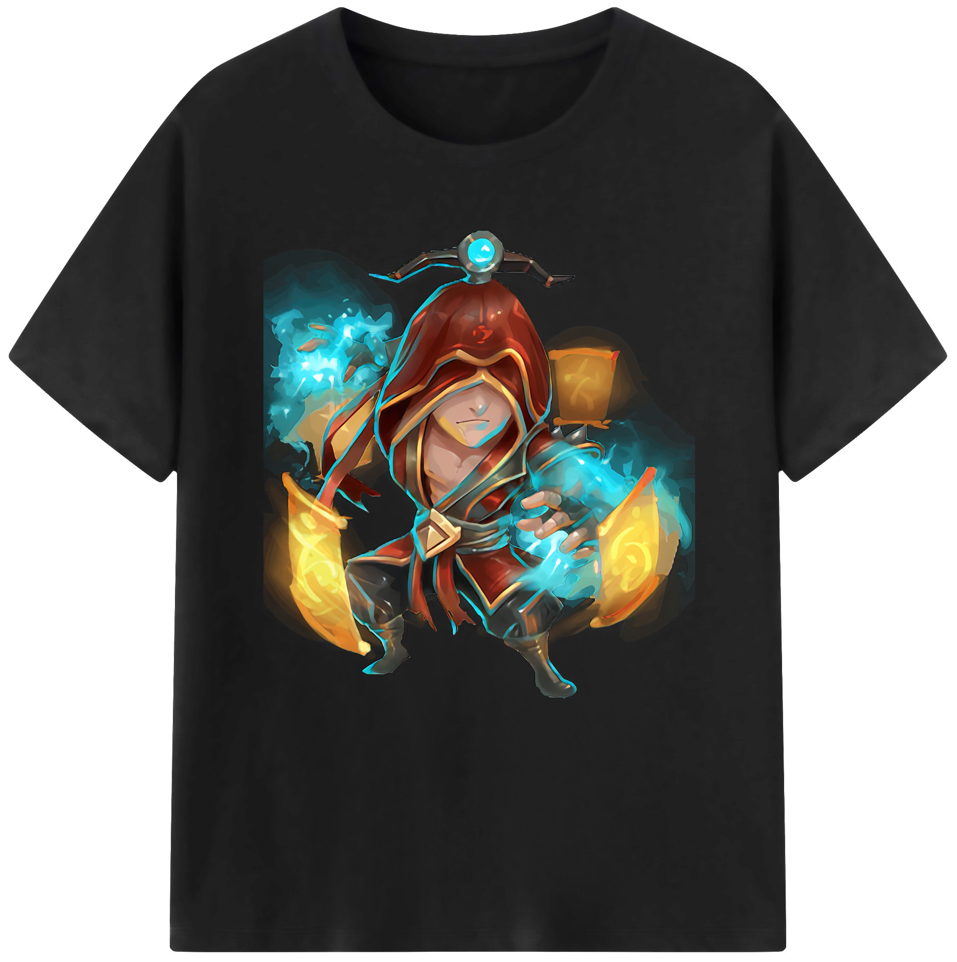 リーグ・オブ・レジェンド League of Legends LOL 綿100％半袖Tシャツ（フロントプリント）