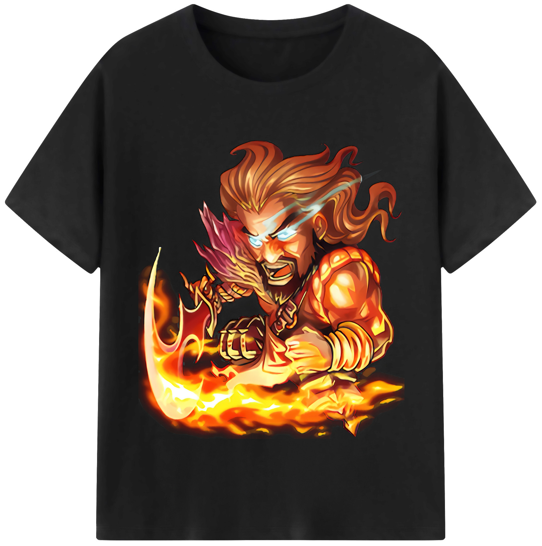 リーグ・オブ・レジェンド League of Legends LOL 綿100％半袖Tシャツ（フロントプリント）