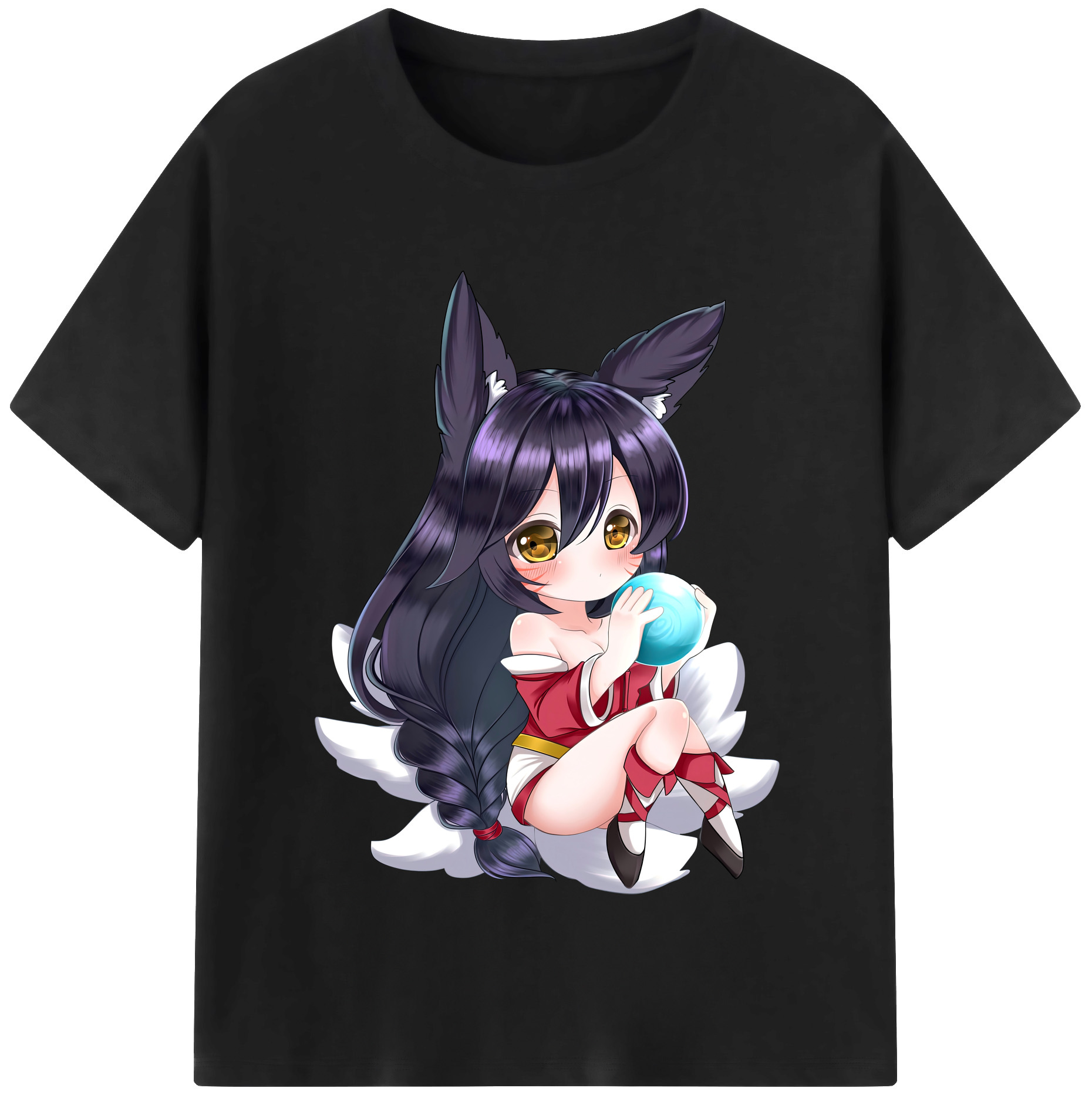 リーグ・オブ・レジェンド League of Legends LOL 綿100％半袖Tシャツ（フロントプリント）