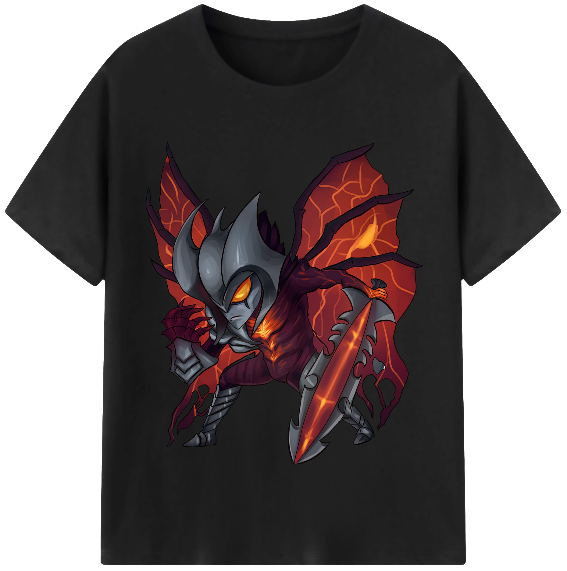 リーグ・オブ・レジェンド League of Legends LOL 綿100％半袖Tシャツ（フロントプリント）