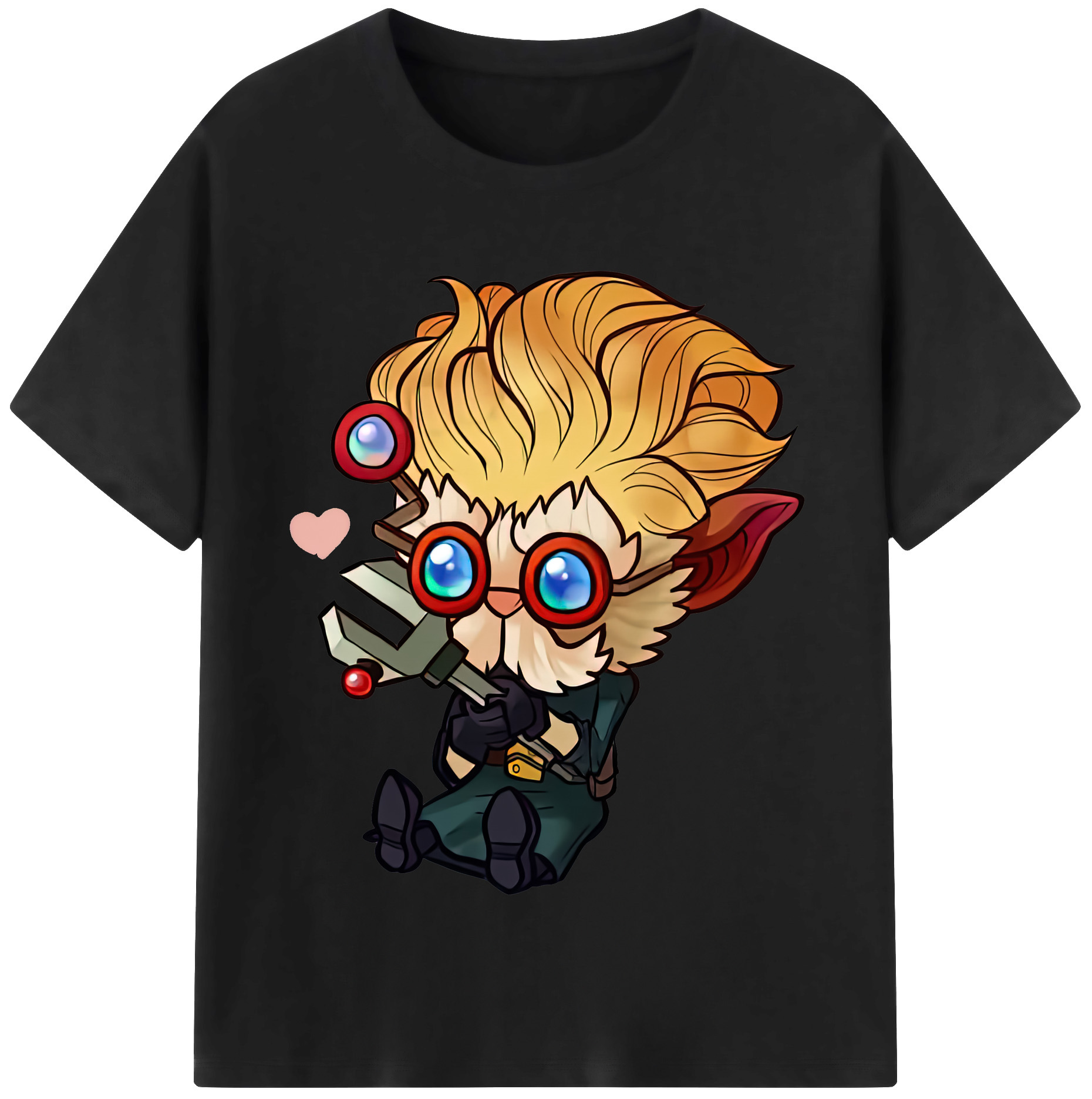 リーグ・オブ・レジェンド League of Legends LOL 綿100％半袖Tシャツ（フロントプリント）