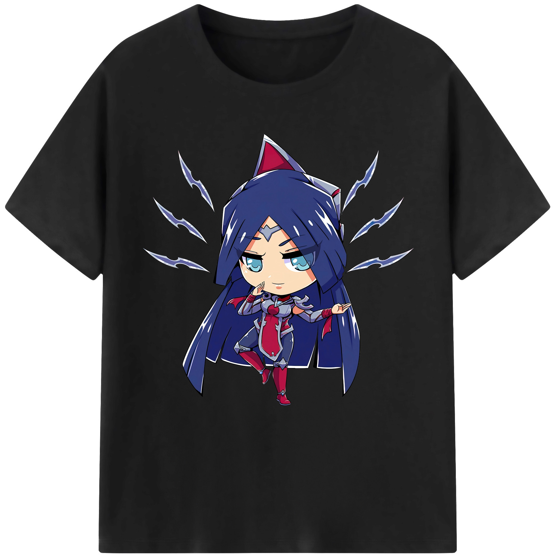 リーグ・オブ・レジェンド League of Legends LOL 綿100％半袖Tシャツ（フロントプリント）