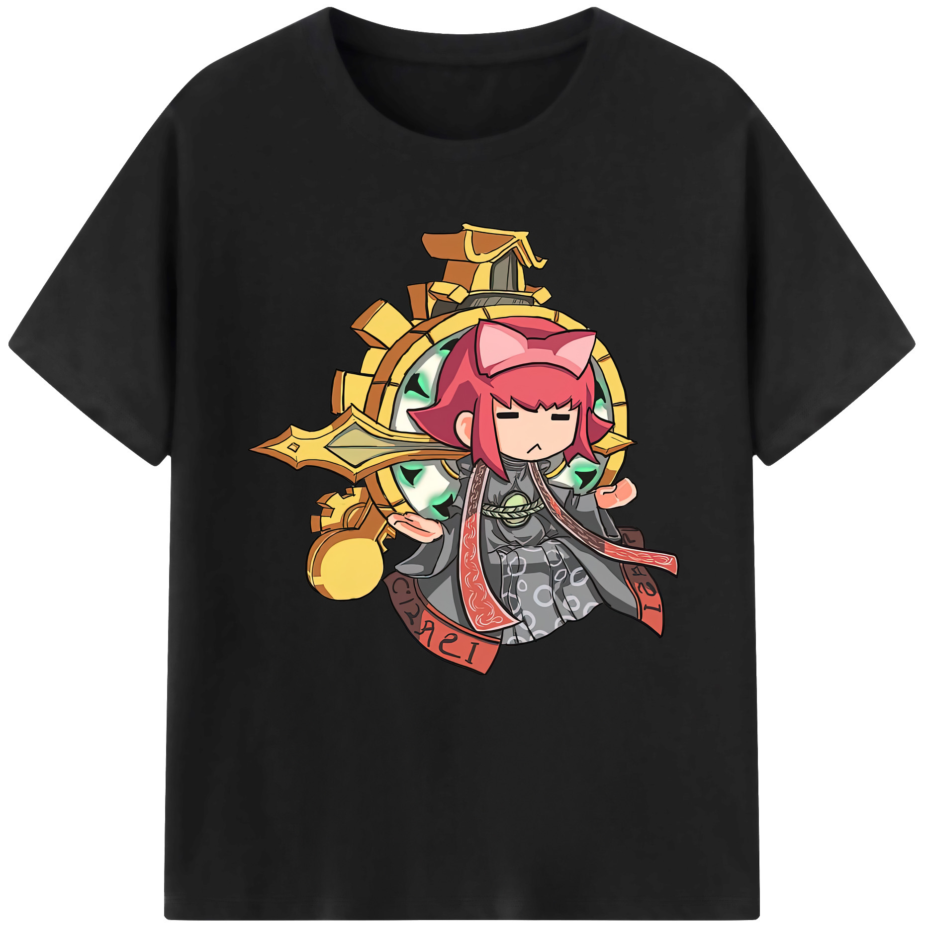 リーグ・オブ・レジェンド League of Legends LOL 綿100％半袖Tシャツ（フロントプリント）