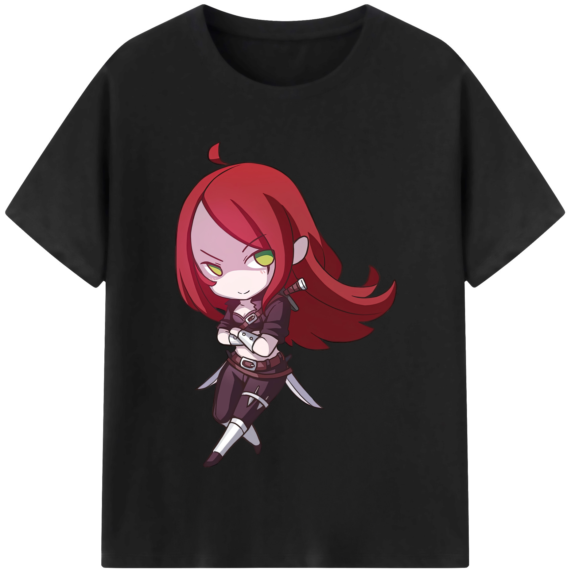 リーグ・オブ・レジェンド League of Legends LOL 綿100％半袖Tシャツ（フロントプリント）