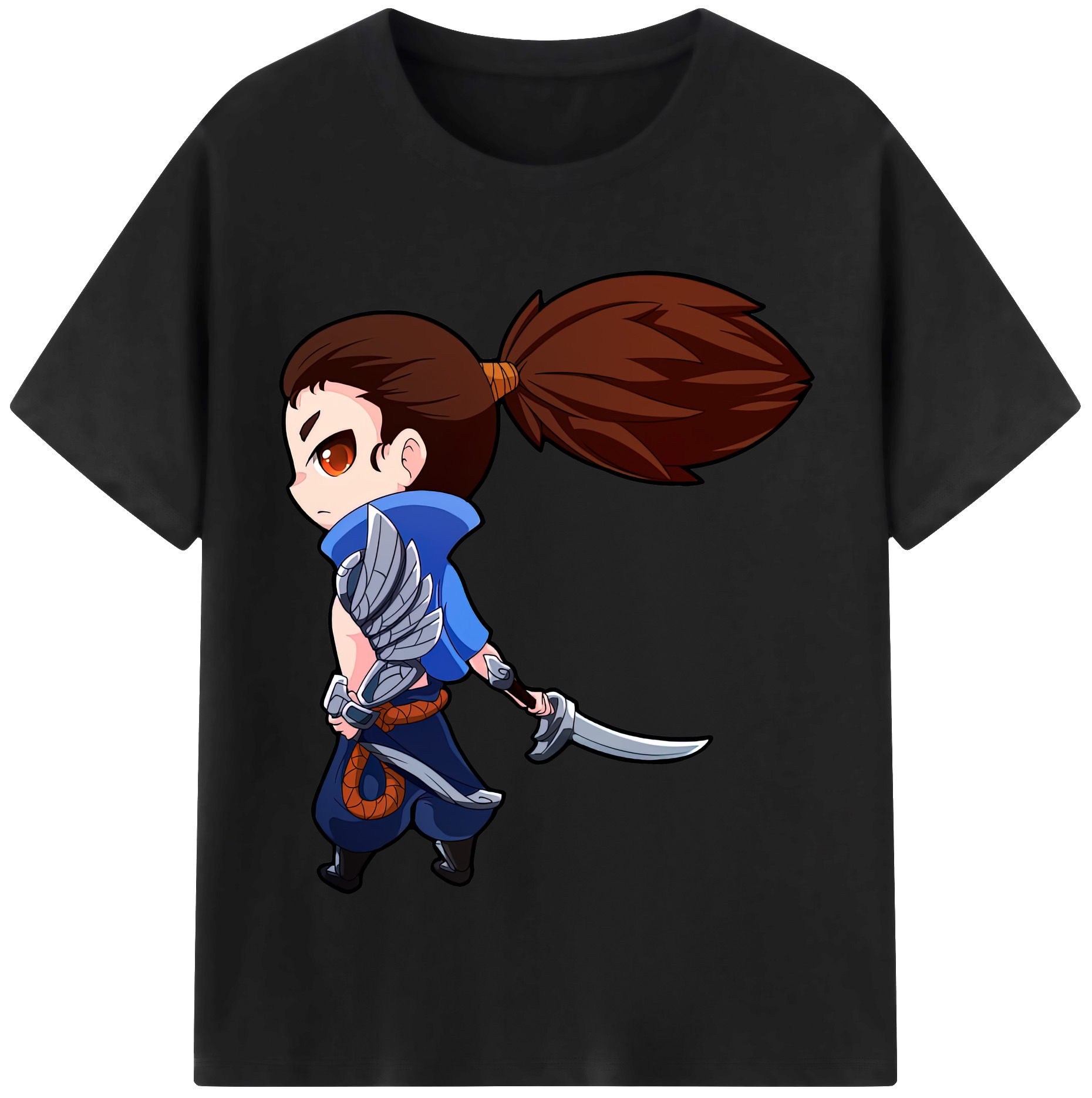 （画像用） リーグ・オブ・レジェンド League of Legends LOL 綿100％半袖Tシャツ（フロントプリント）
