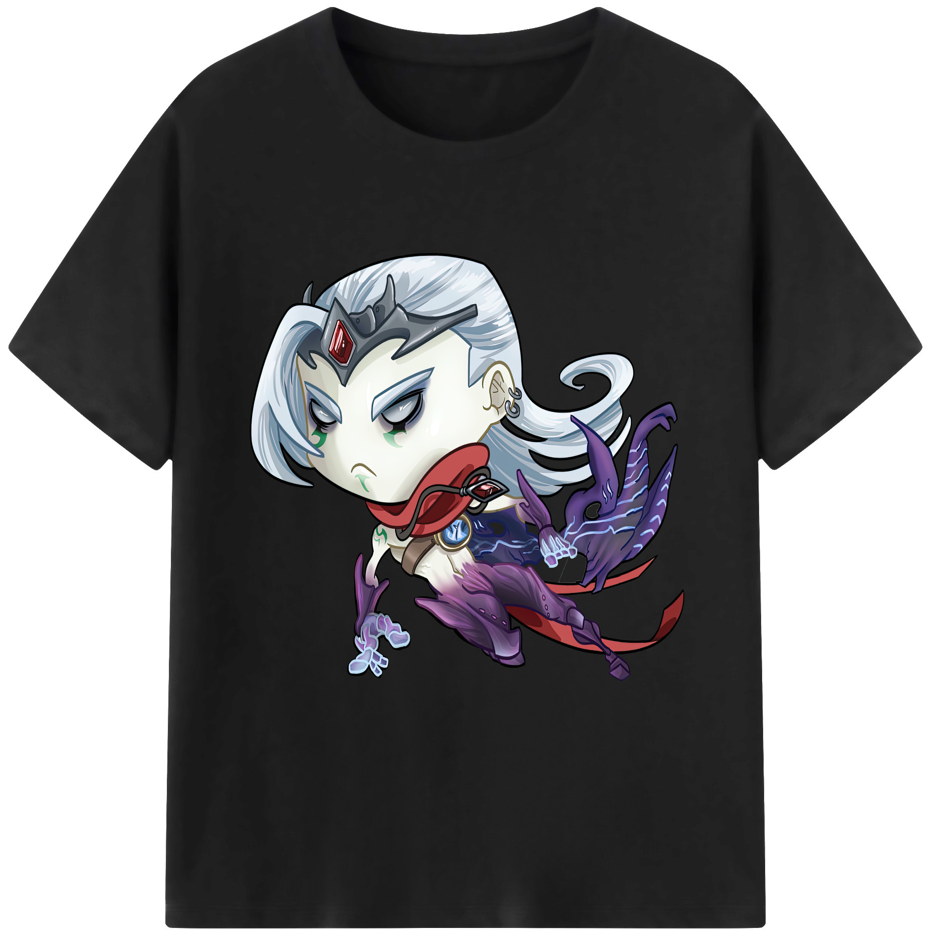 リーグ・オブ・レジェンド League of Legends LOL 綿100％半袖Tシャツ（フロントプリント）