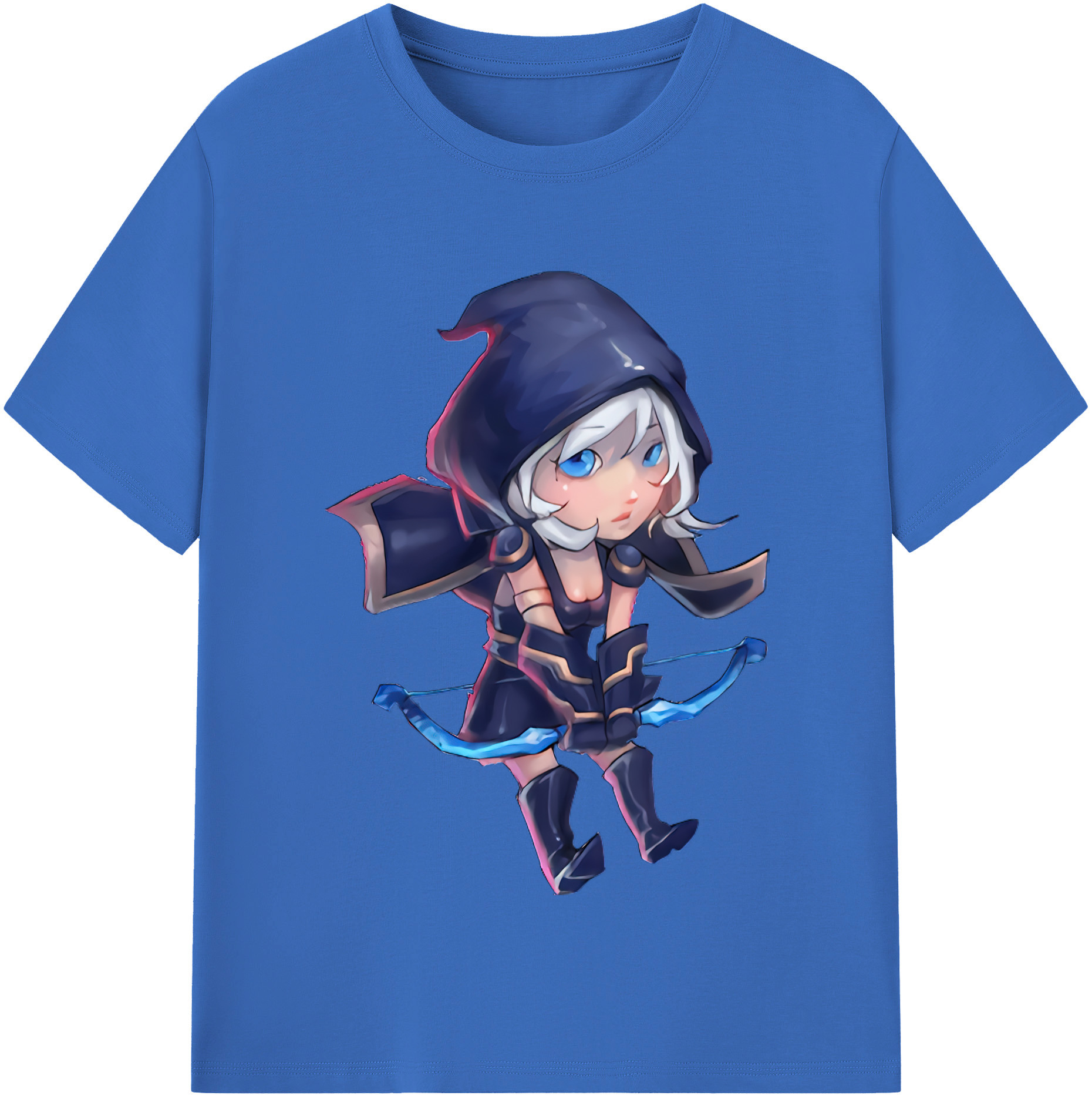 リーグ・オブ・レジェンド League of Legends LOL 綿100％半袖Tシャツ（フロントプリント）