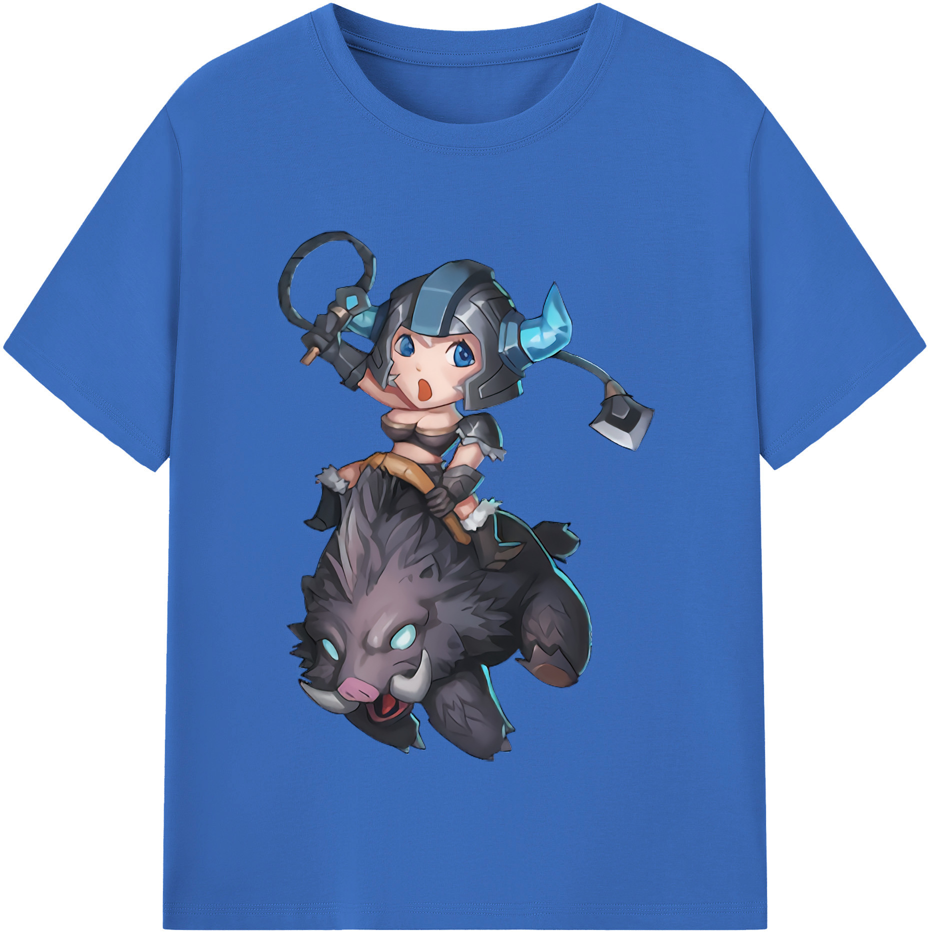 リーグ・オブ・レジェンド League of Legends LOL 綿100％半袖Tシャツ（フロントプリント）