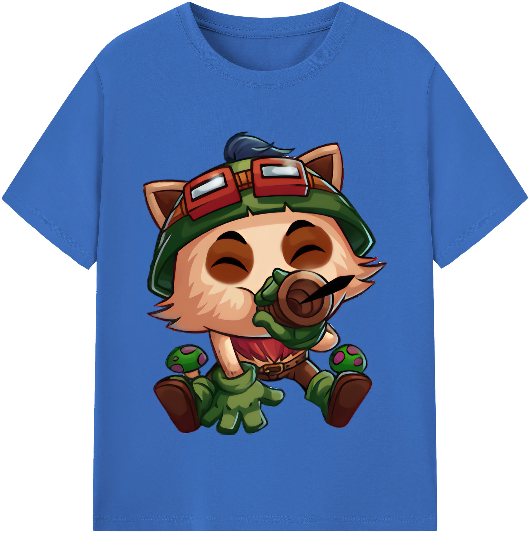 リーグ・オブ・レジェンド League of Legends LOL 綿100％半袖Tシャツ（フロントプリント）
