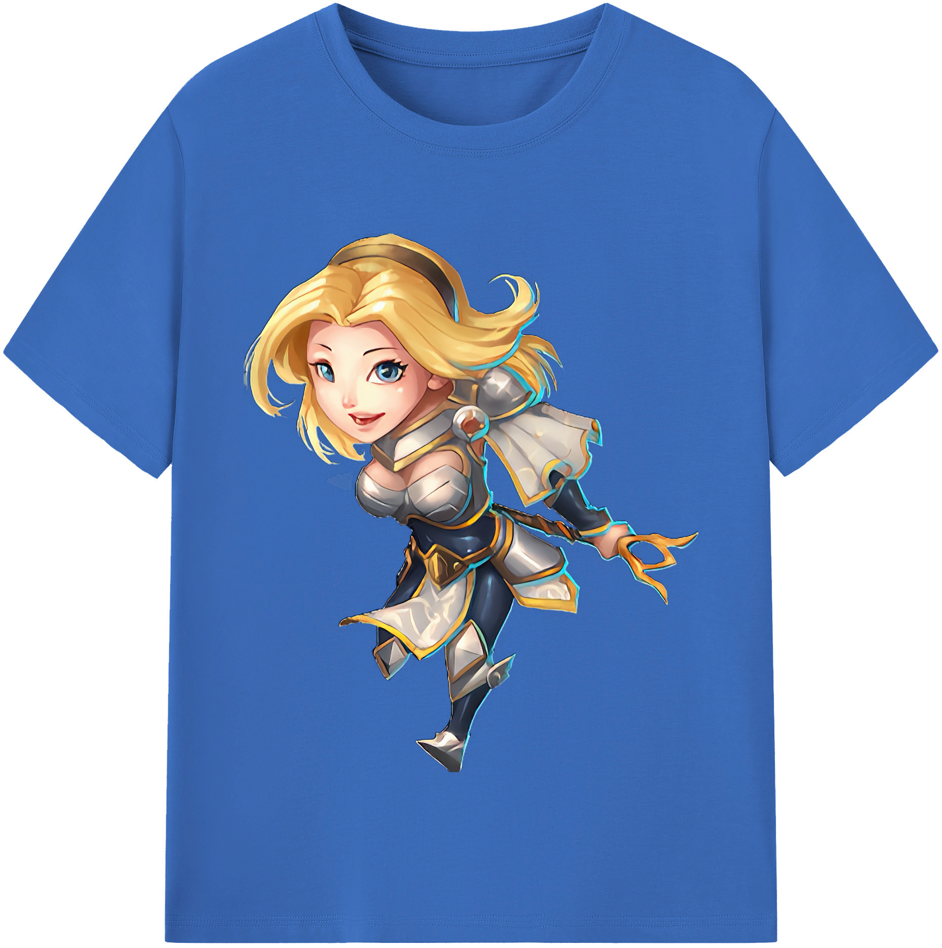 リーグ・オブ・レジェンド League of Legends LOL 綿100％半袖Tシャツ（フロントプリント）