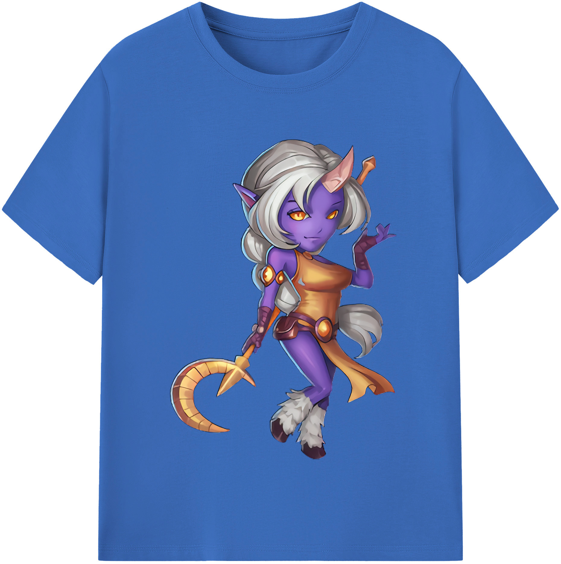 リーグ・オブ・レジェンド League of Legends LOL 綿100％半袖Tシャツ（フロントプリント）