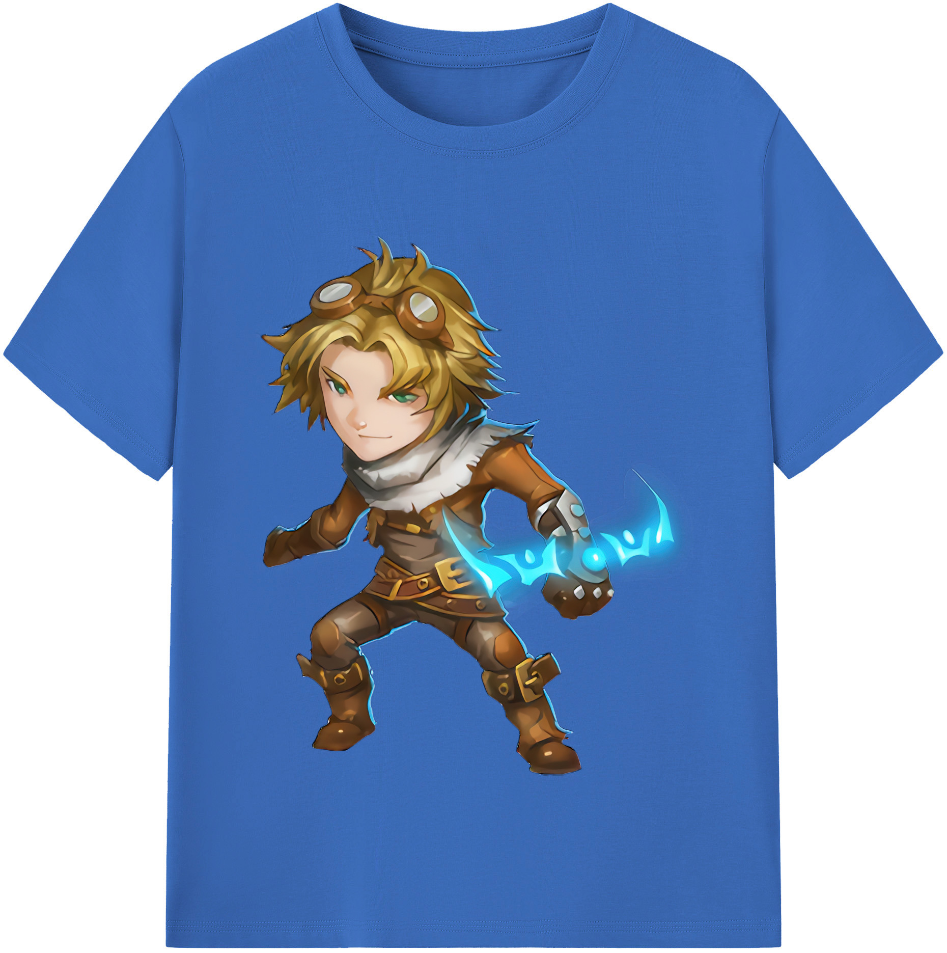 リーグ・オブ・レジェンド League of Legends LOL 綿100％半袖Tシャツ（フロントプリント）