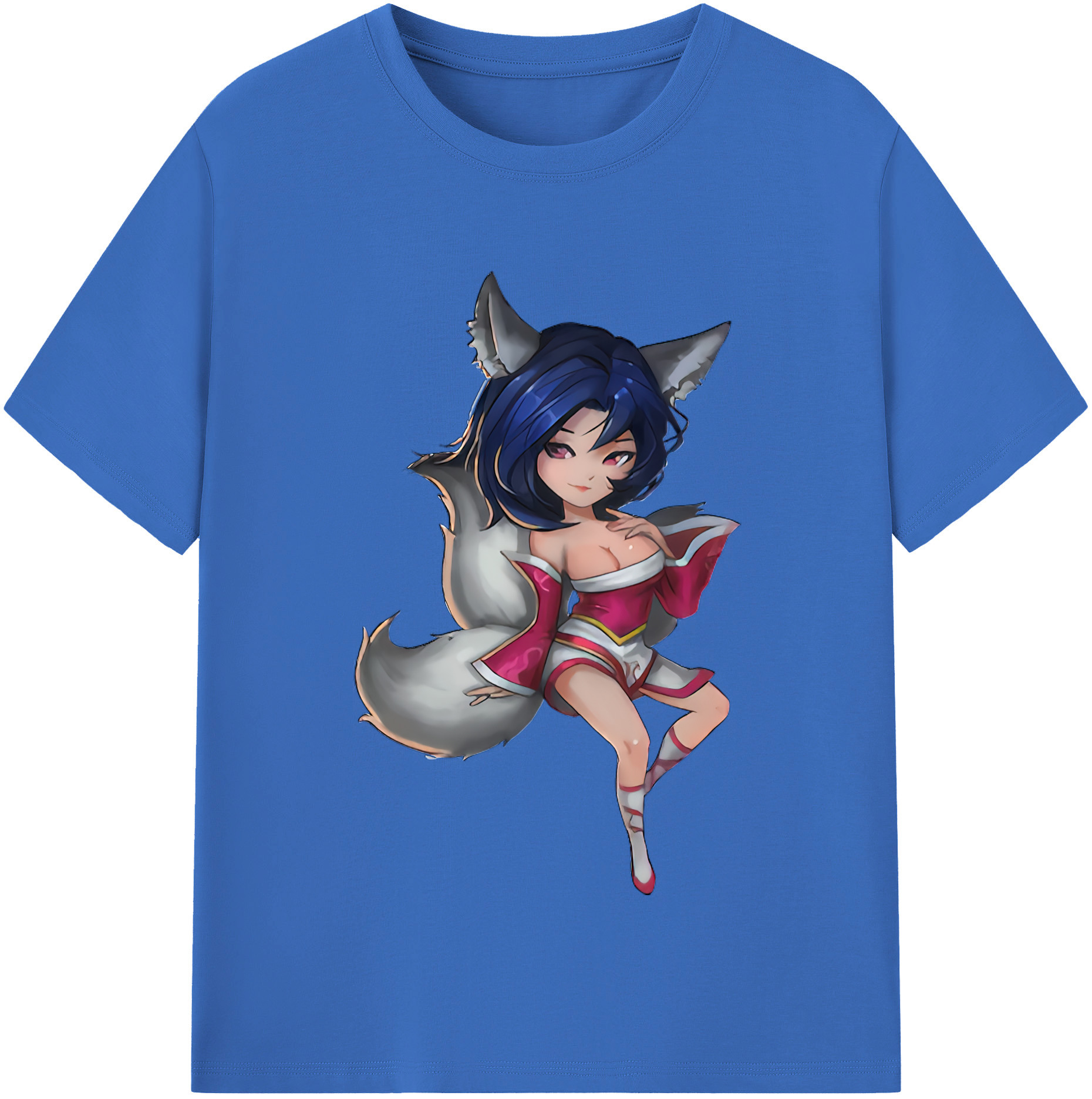 リーグ・オブ・レジェンド League of Legends LOL 綿100％半袖Tシャツ（フロントプリント）