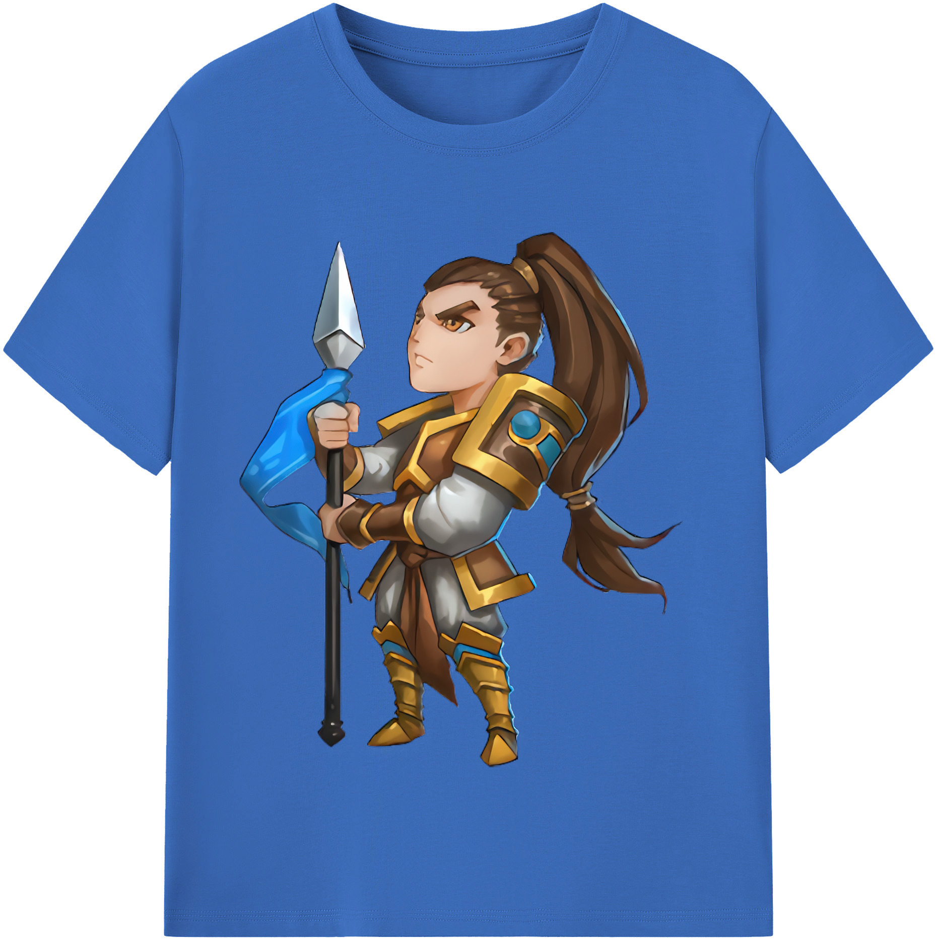リーグ・オブ・レジェンド League of Legends LOL 綿100％半袖Tシャツ（フロントプリント）