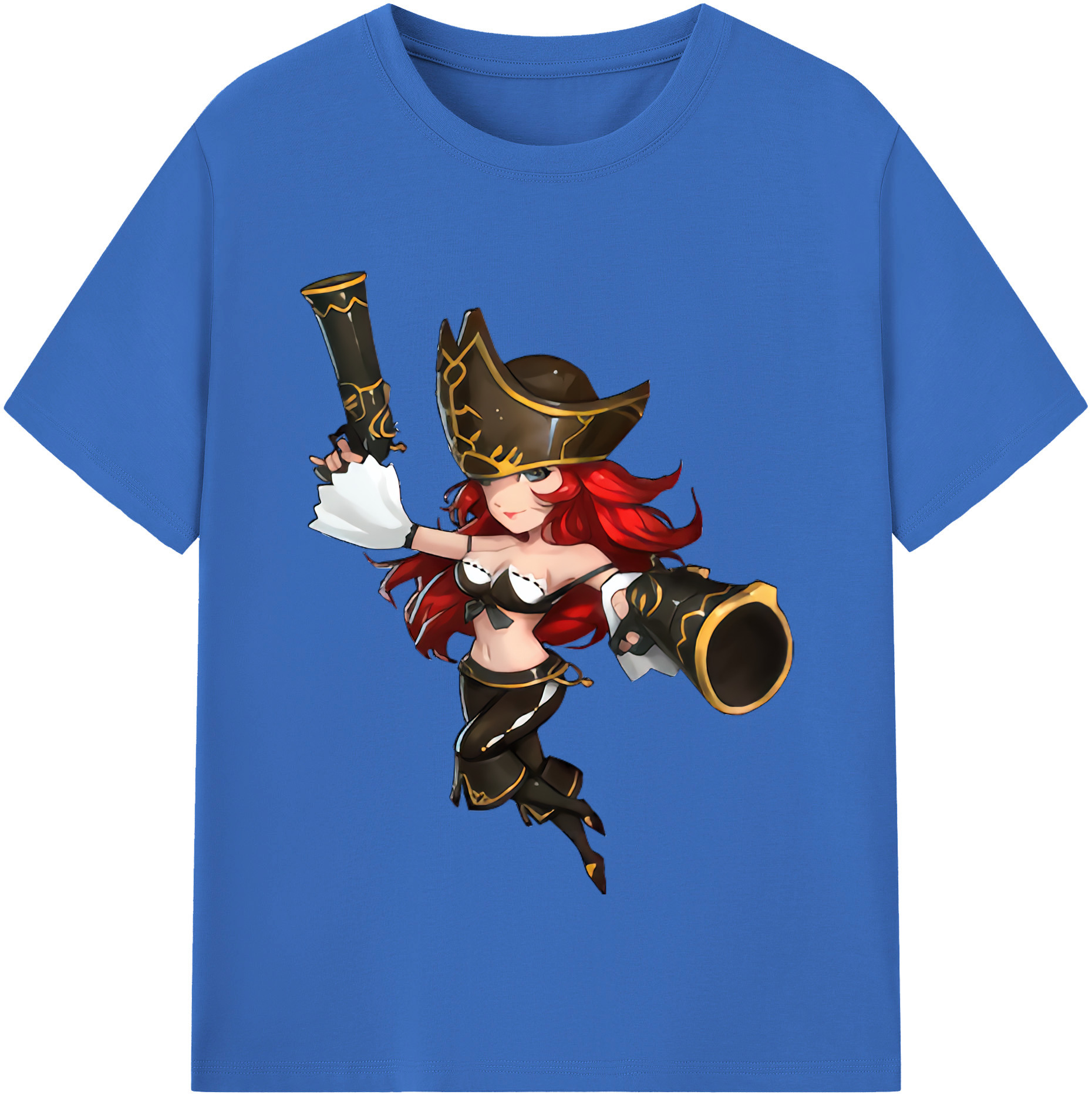 リーグ・オブ・レジェンド League of Legends LOL 綿100％半袖Tシャツ（フロントプリント）
