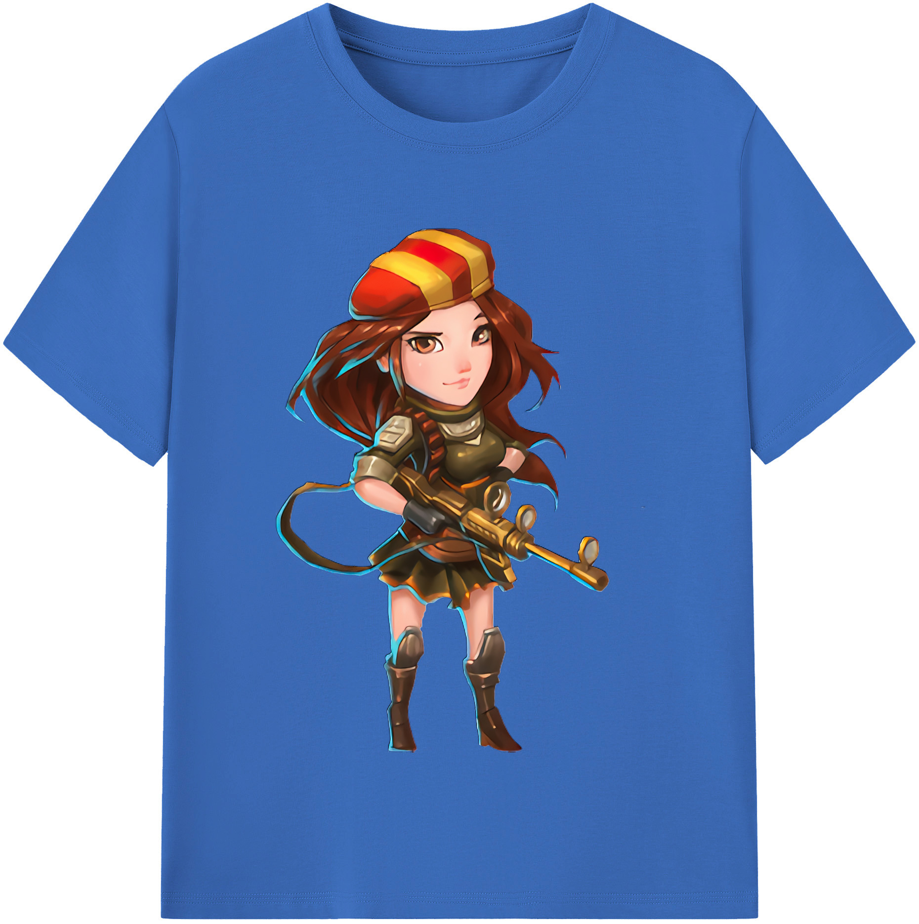 リーグ・オブ・レジェンド League of Legends LOL 綿100％半袖Tシャツ（フロントプリント）