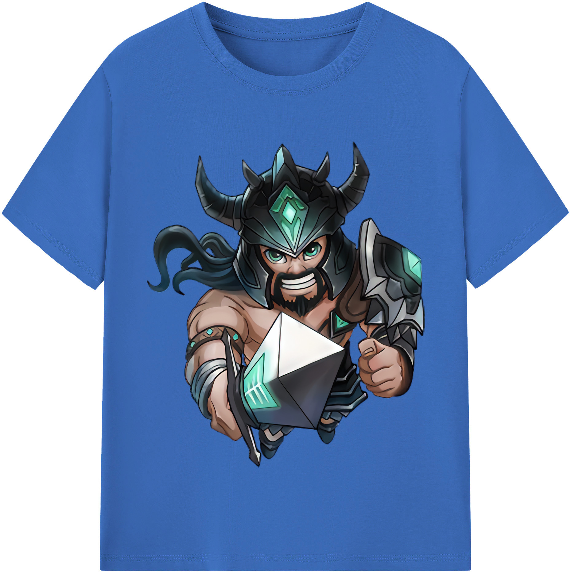 リーグ・オブ・レジェンド League of Legends LOL 綿100％半袖Tシャツ（フロントプリント）