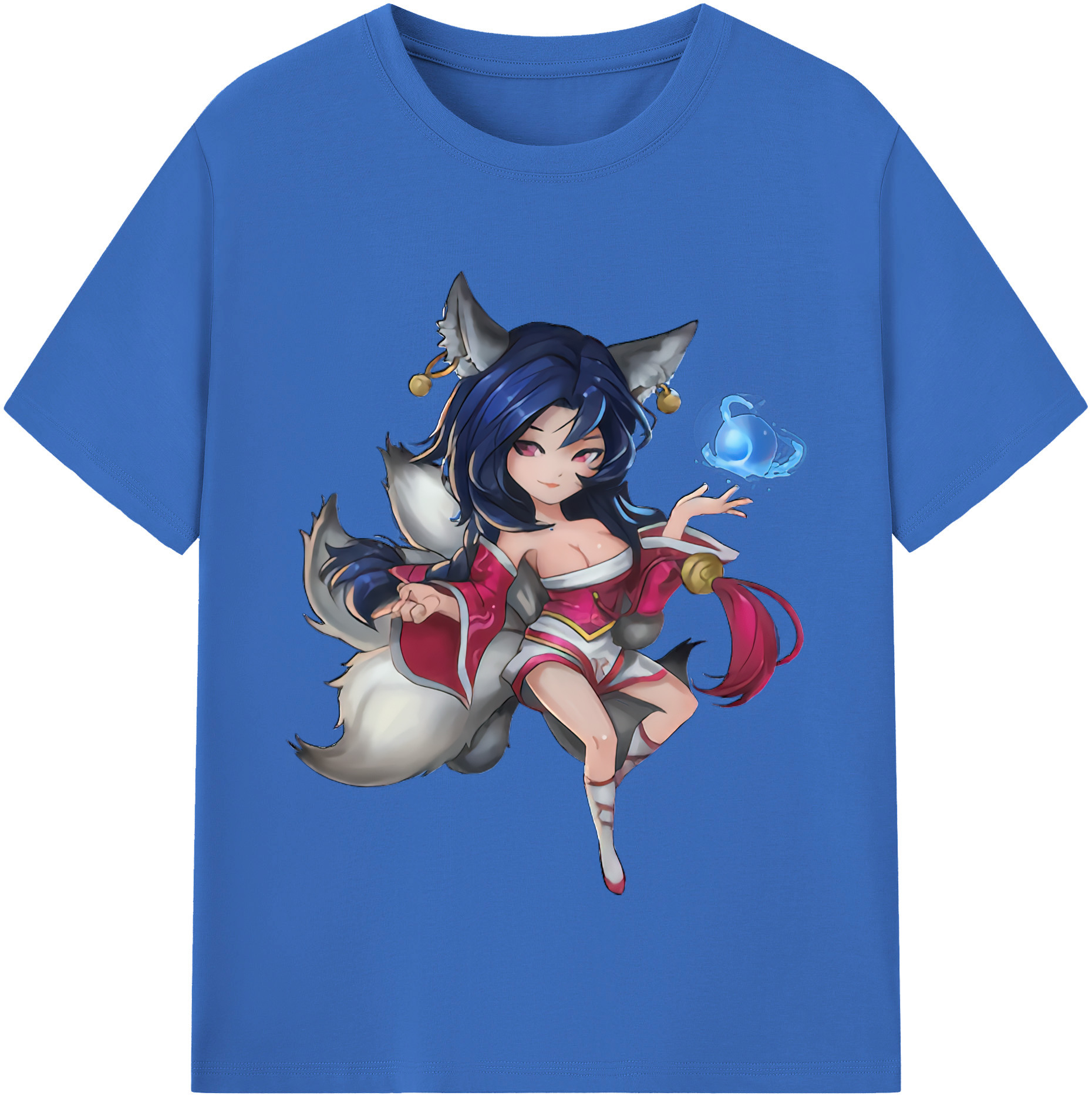 リーグ・オブ・レジェンド League of Legends LOL 綿100％半袖Tシャツ（フロントプリント）