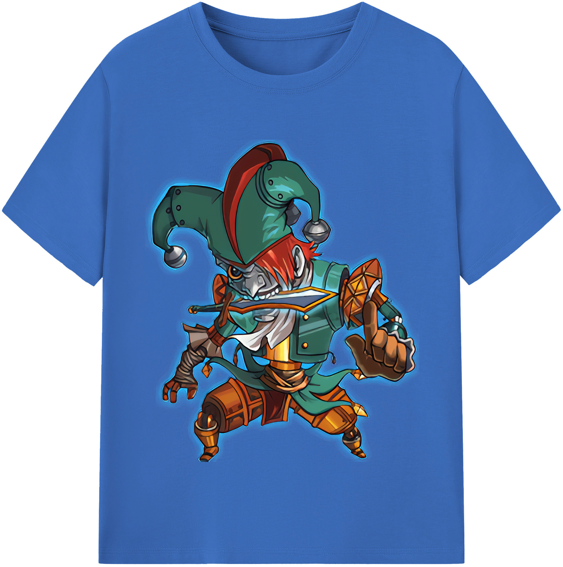 リーグ・オブ・レジェンド League of Legends LOL 綿100％半袖Tシャツ（フロントプリント）