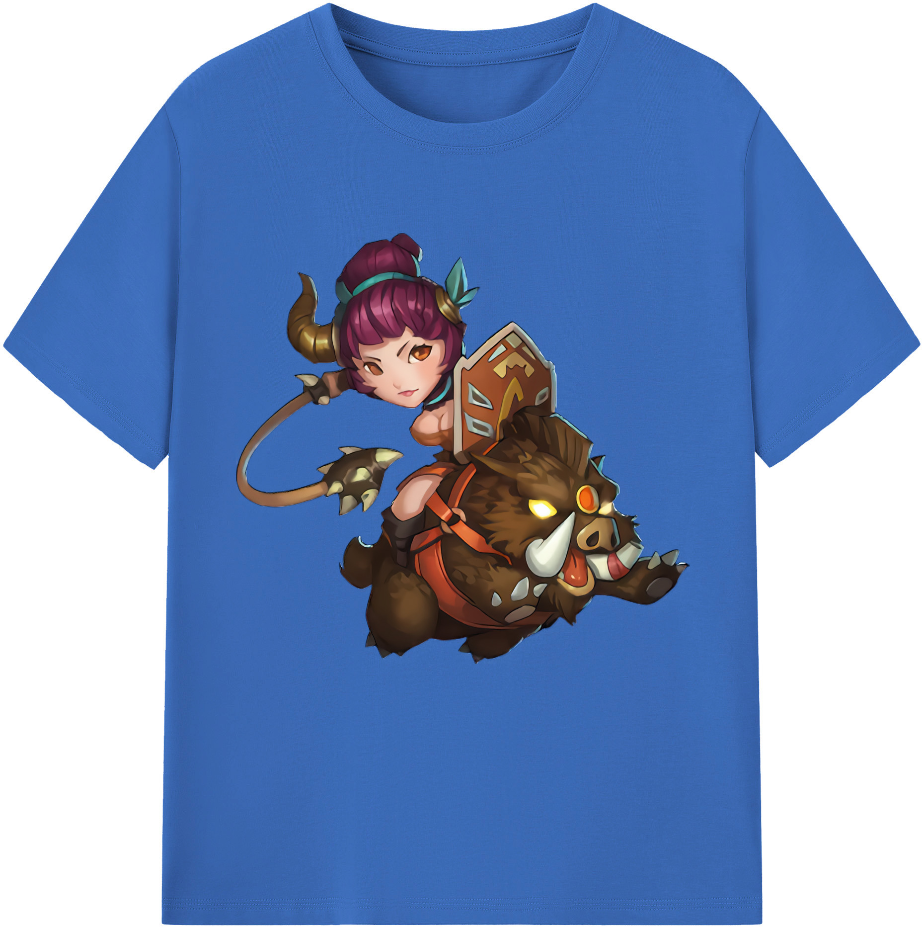 （画像用） リーグ・オブ・レジェンド League of Legends LOL 綿100％半袖Tシャツ（フロントプリント）