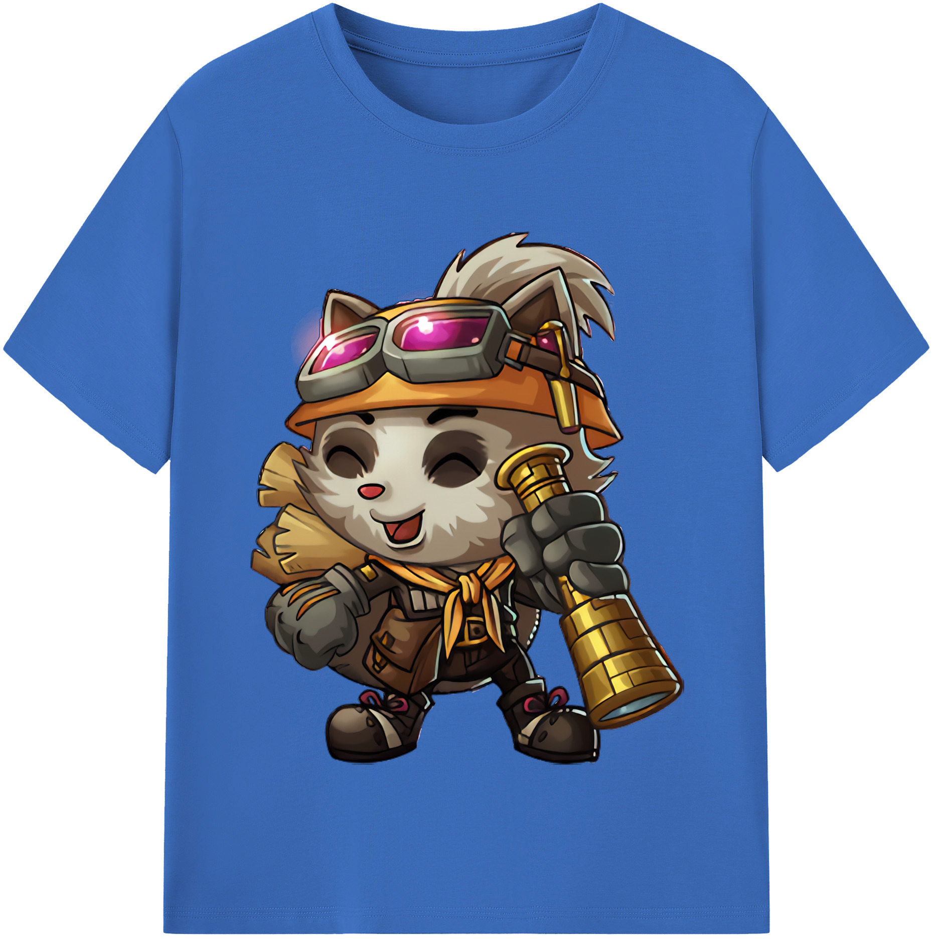 リーグ・オブ・レジェンド League of Legends LOL 綿100％半袖Tシャツ（フロントプリント）