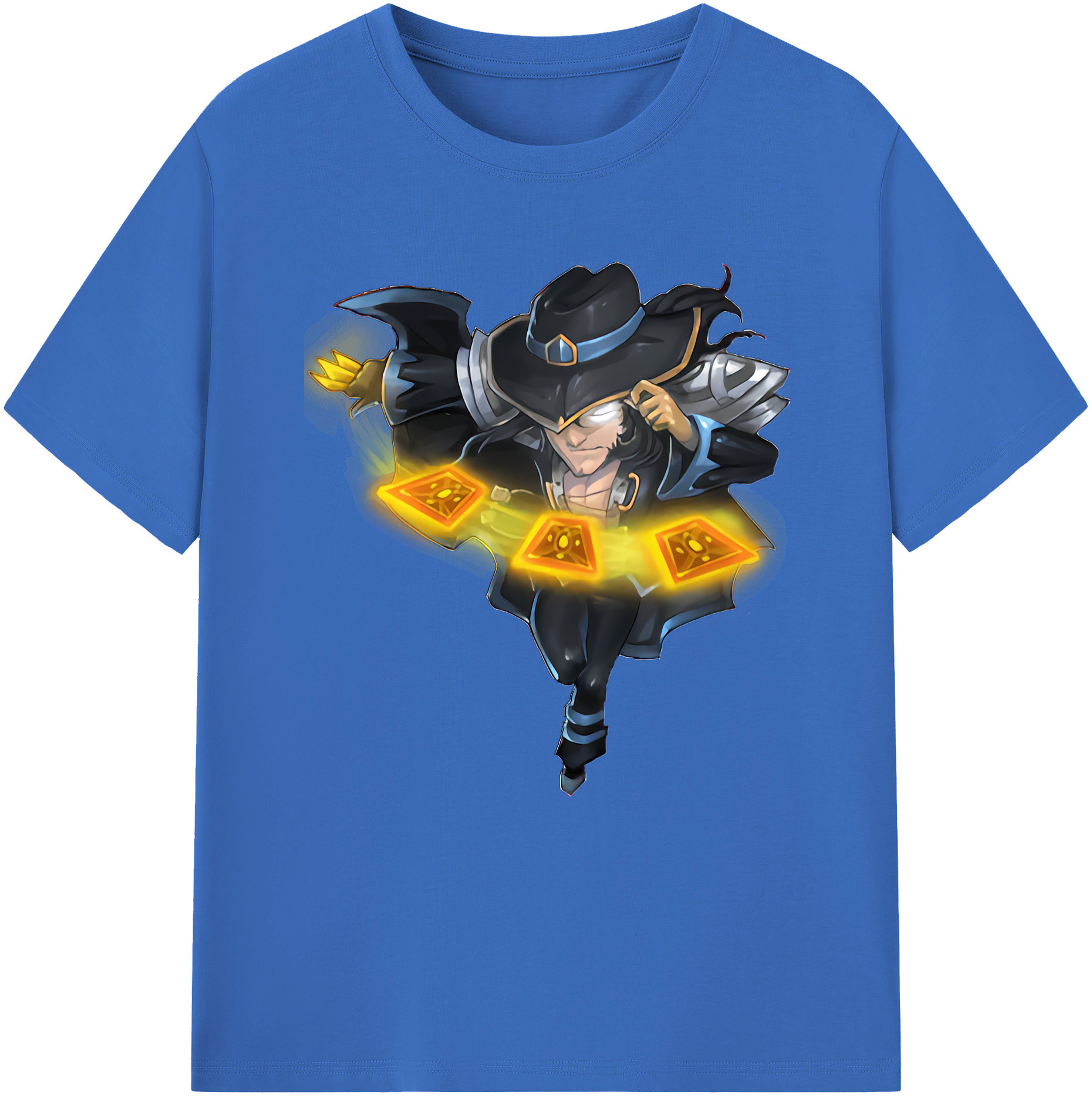 リーグ・オブ・レジェンド League of Legends LOL 綿100％半袖Tシャツ（フロントプリント）