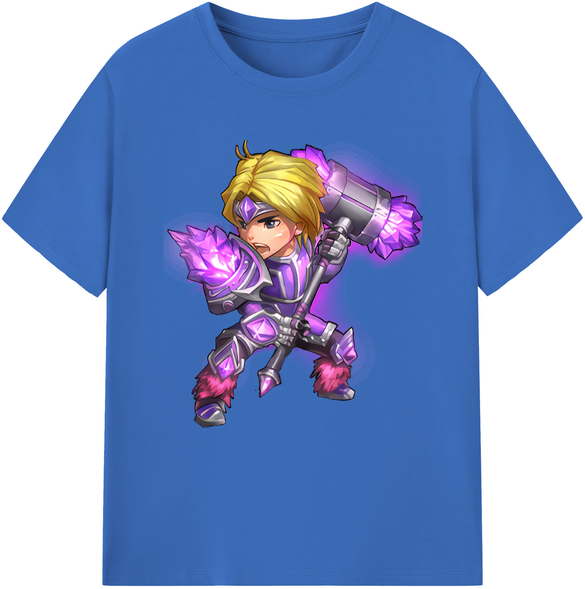 （画像用） リーグ・オブ・レジェンド League of Legends LOL 綿100％半袖Tシャツ（フロントプリント）