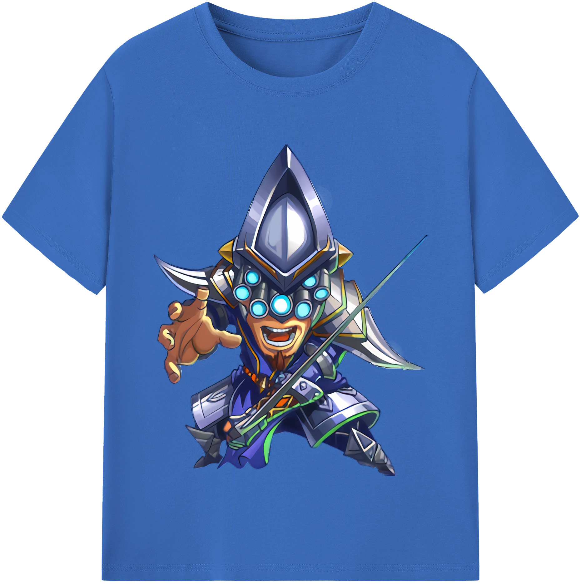 リーグ・オブ・レジェンド League of Legends LOL 綿100％半袖Tシャツ（フロントプリント）