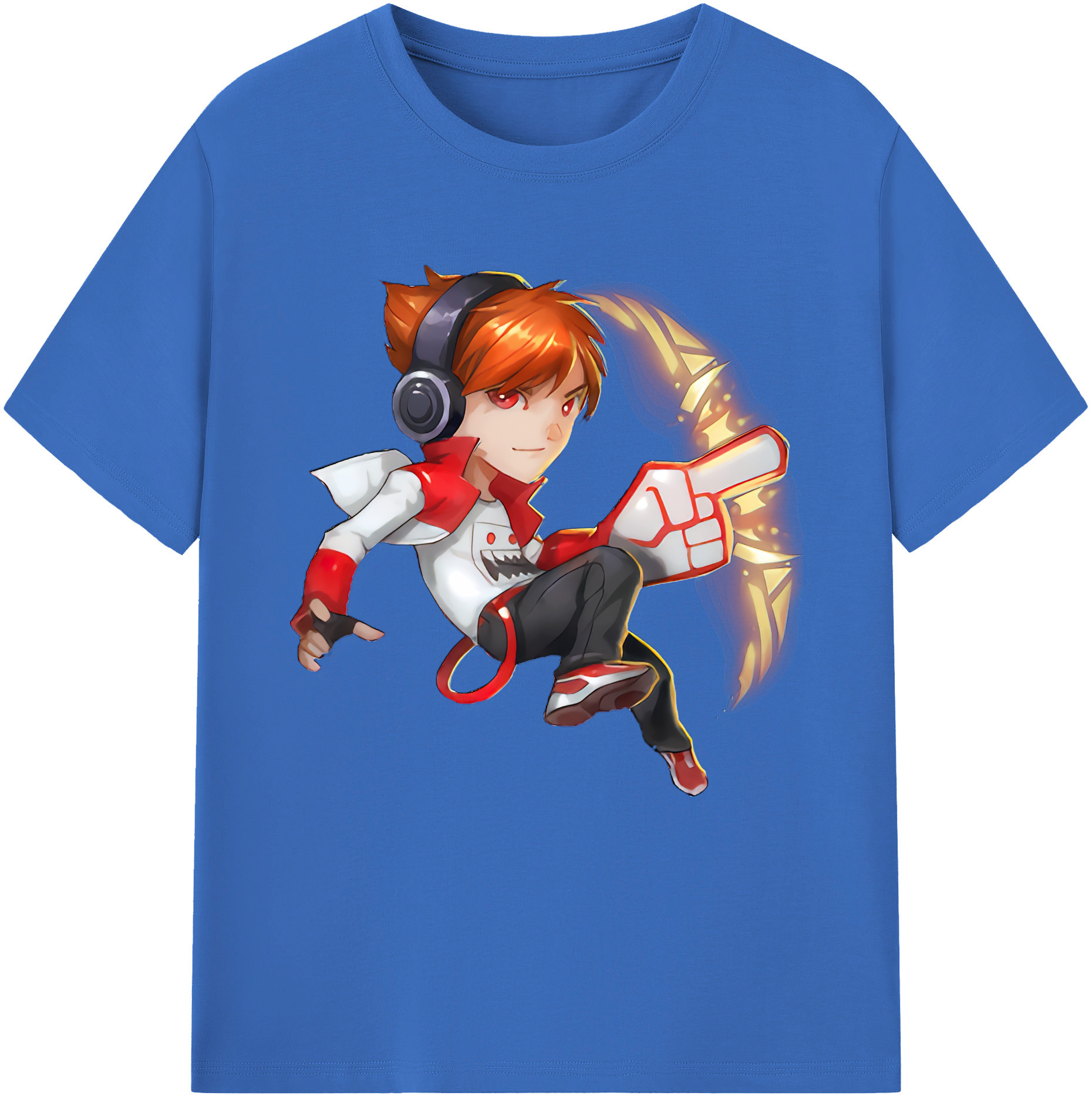 リーグ・オブ・レジェンド League of Legends LOL 綿100％半袖Tシャツ（フロントプリント）