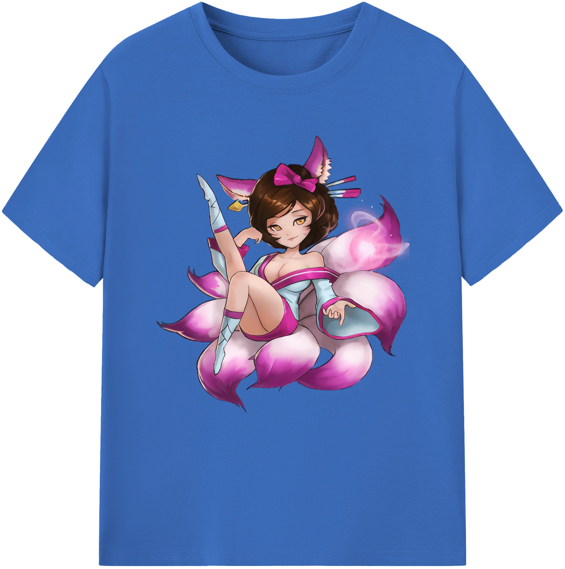 リーグ・オブ・レジェンド League of Legends LOL 綿100％半袖Tシャツ（フロントプリント）