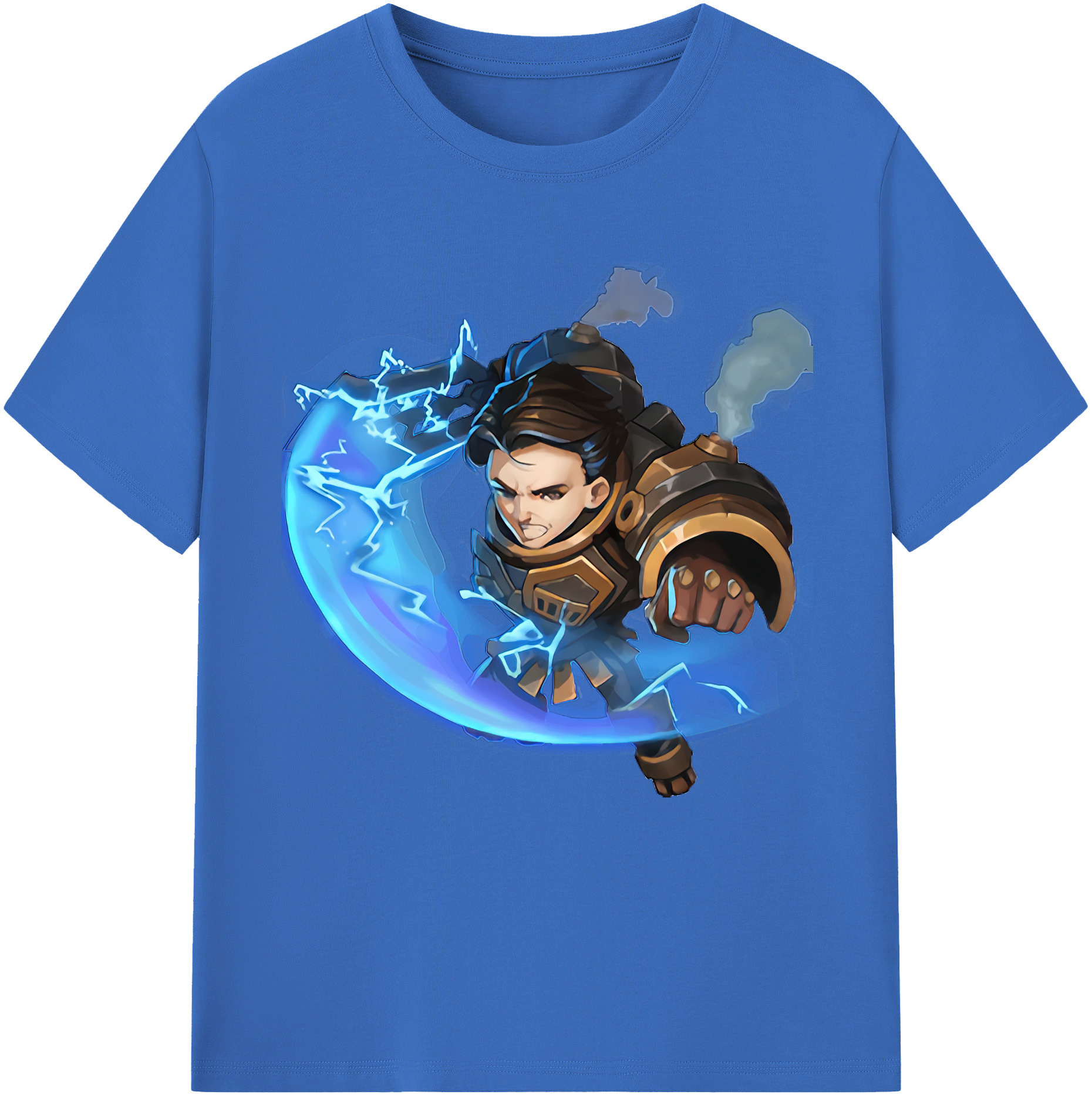 リーグ・オブ・レジェンド League of Legends LOL 綿100％半袖Tシャツ（フロントプリント）