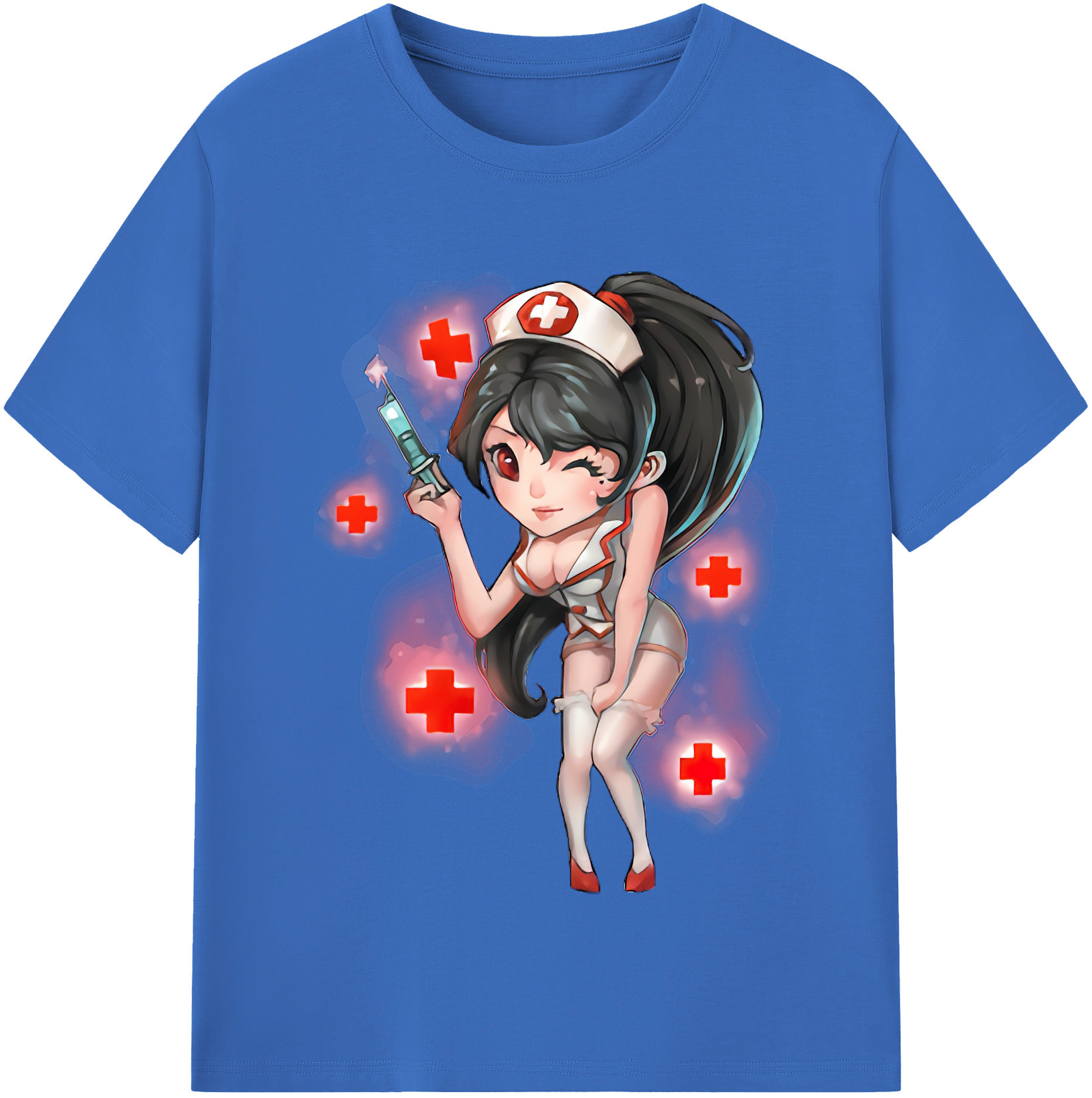 リーグ・オブ・レジェンド League of Legends LOL 綿100％半袖Tシャツ（フロントプリント）