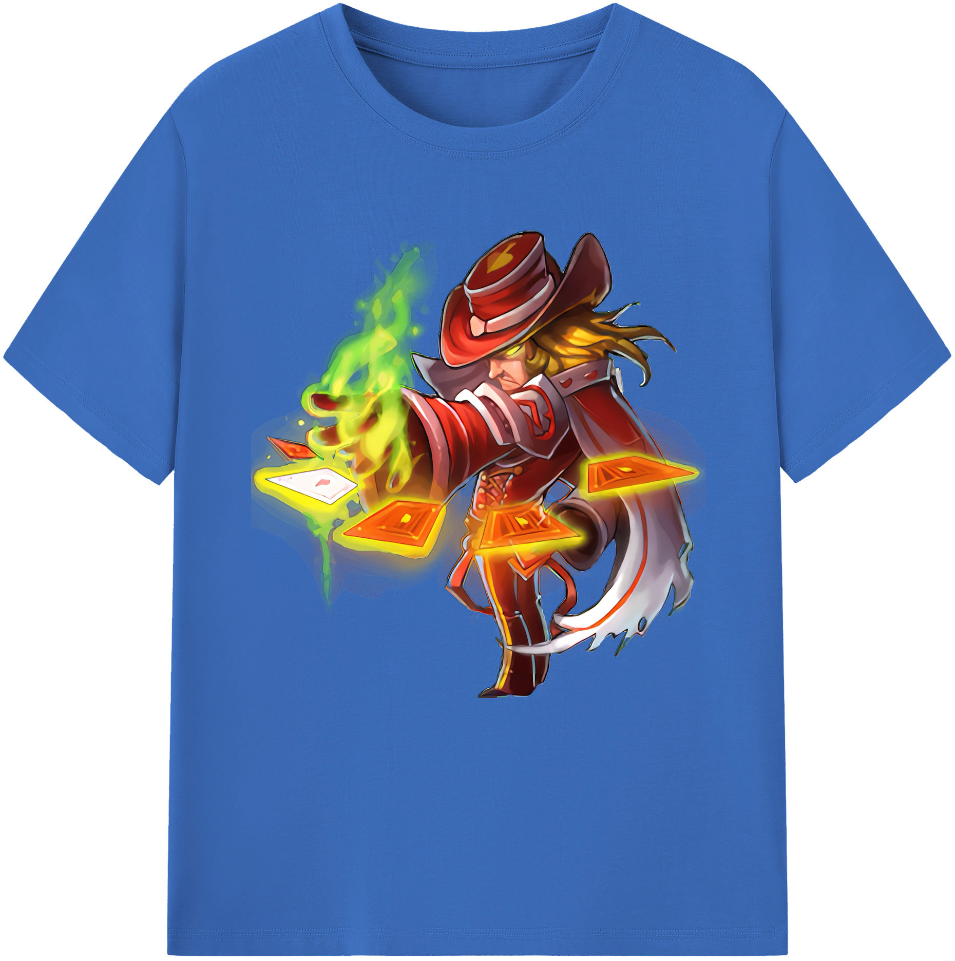リーグ・オブ・レジェンド League of Legends LOL 綿100％半袖Tシャツ（フロントプリント）