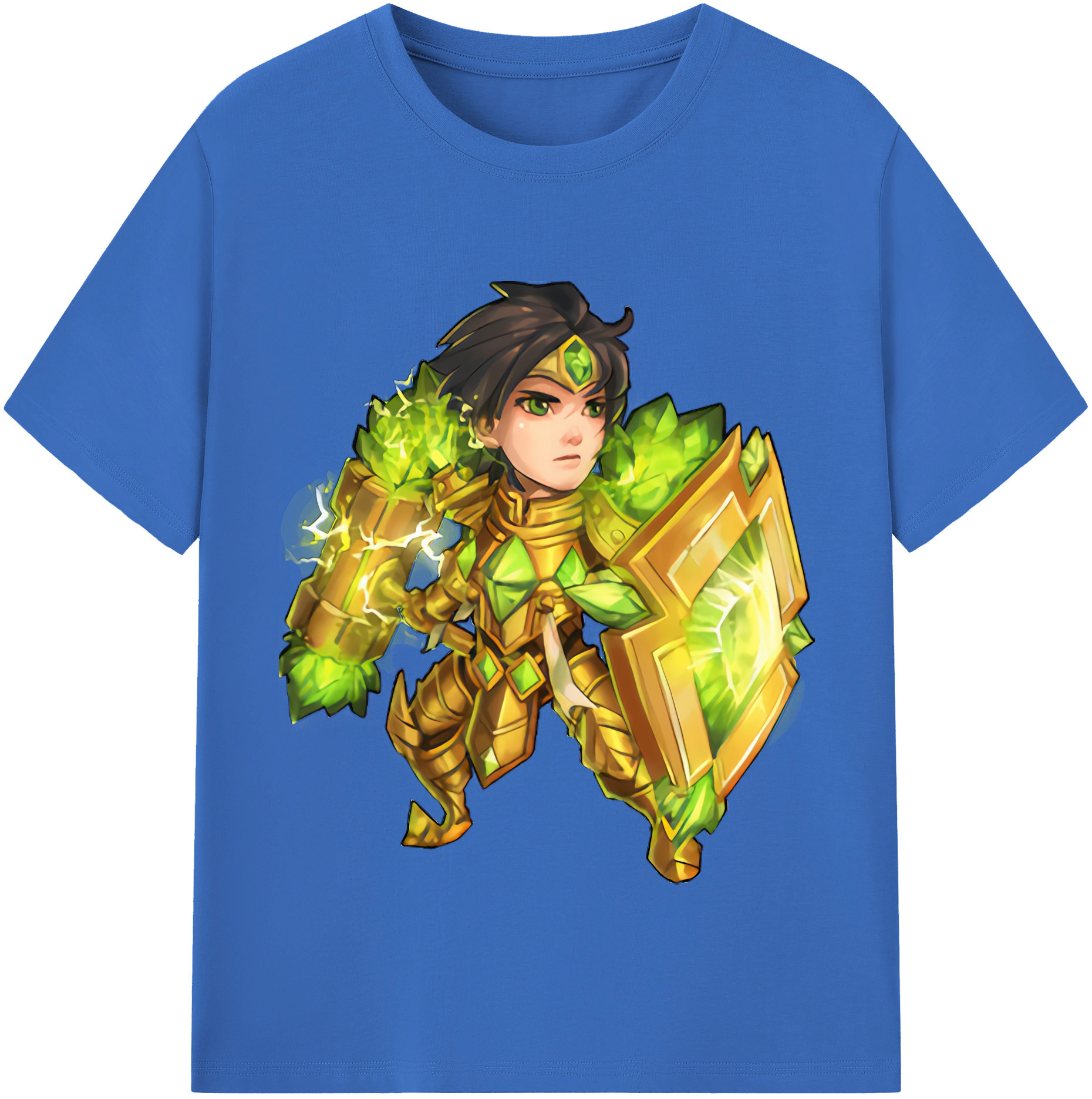 リーグ・オブ・レジェンド League of Legends LOL 綿100％半袖Tシャツ（フロントプリント）