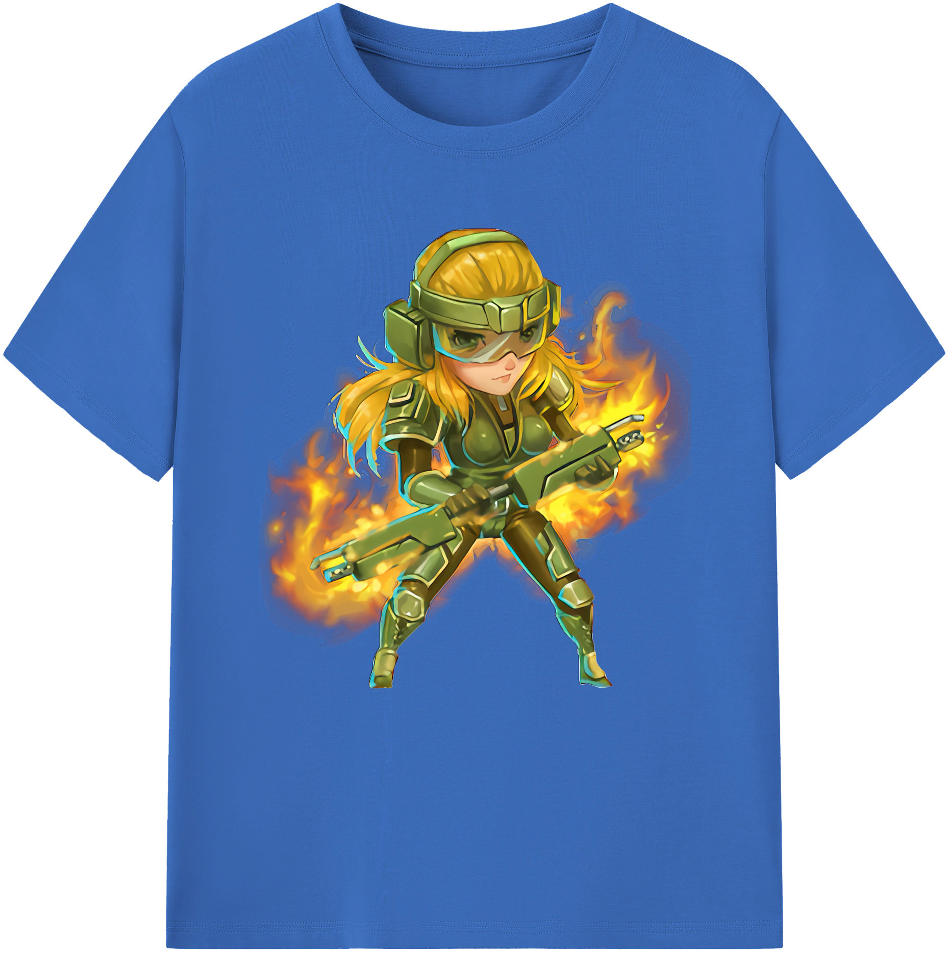 リーグ・オブ・レジェンド League of Legends LOL 綿100％半袖Tシャツ（フロントプリント）
