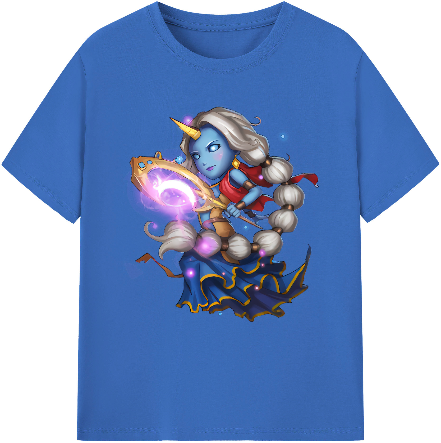 リーグ・オブ・レジェンド League of Legends LOL 綿100％半袖Tシャツ（フロントプリント）