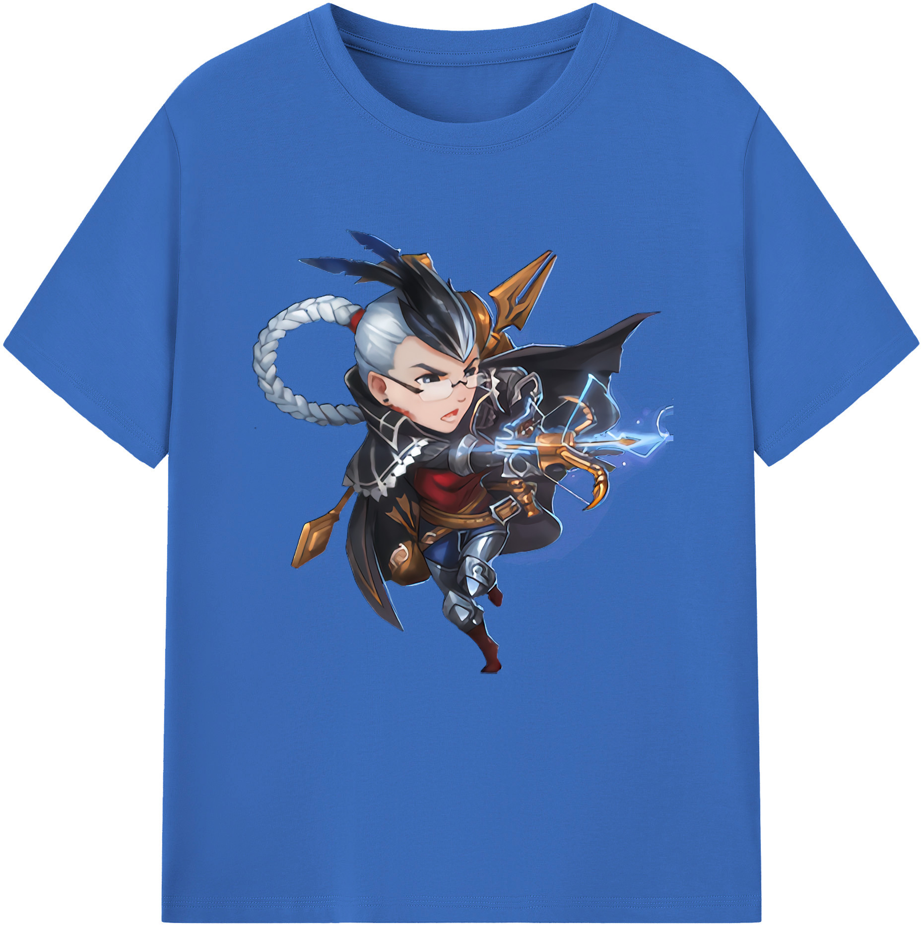 リーグ・オブ・レジェンド League of Legends LOL 綿100％半袖Tシャツ（フロントプリント）