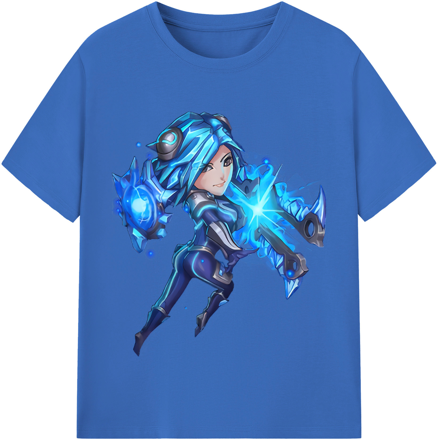 リーグ・オブ・レジェンド League of Legends LOL 綿100％半袖Tシャツ（フロントプリント）
