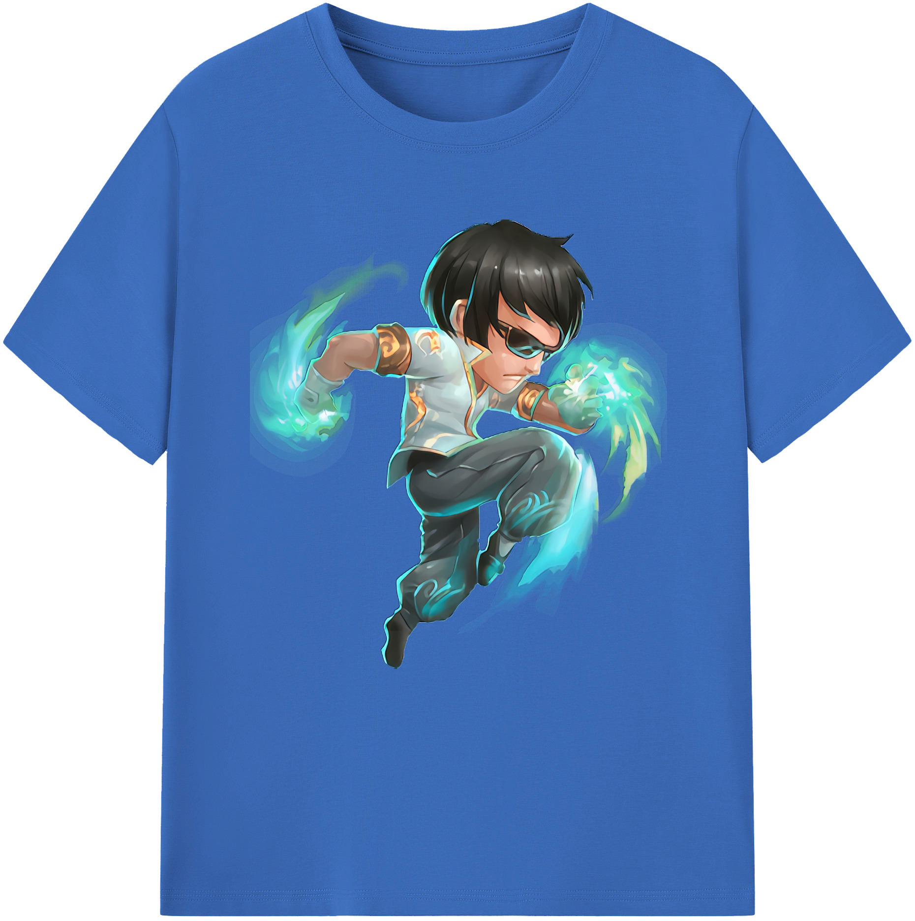 （画像用） リーグ・オブ・レジェンド League of Legends LOL 綿100％半袖Tシャツ（フロントプリント）